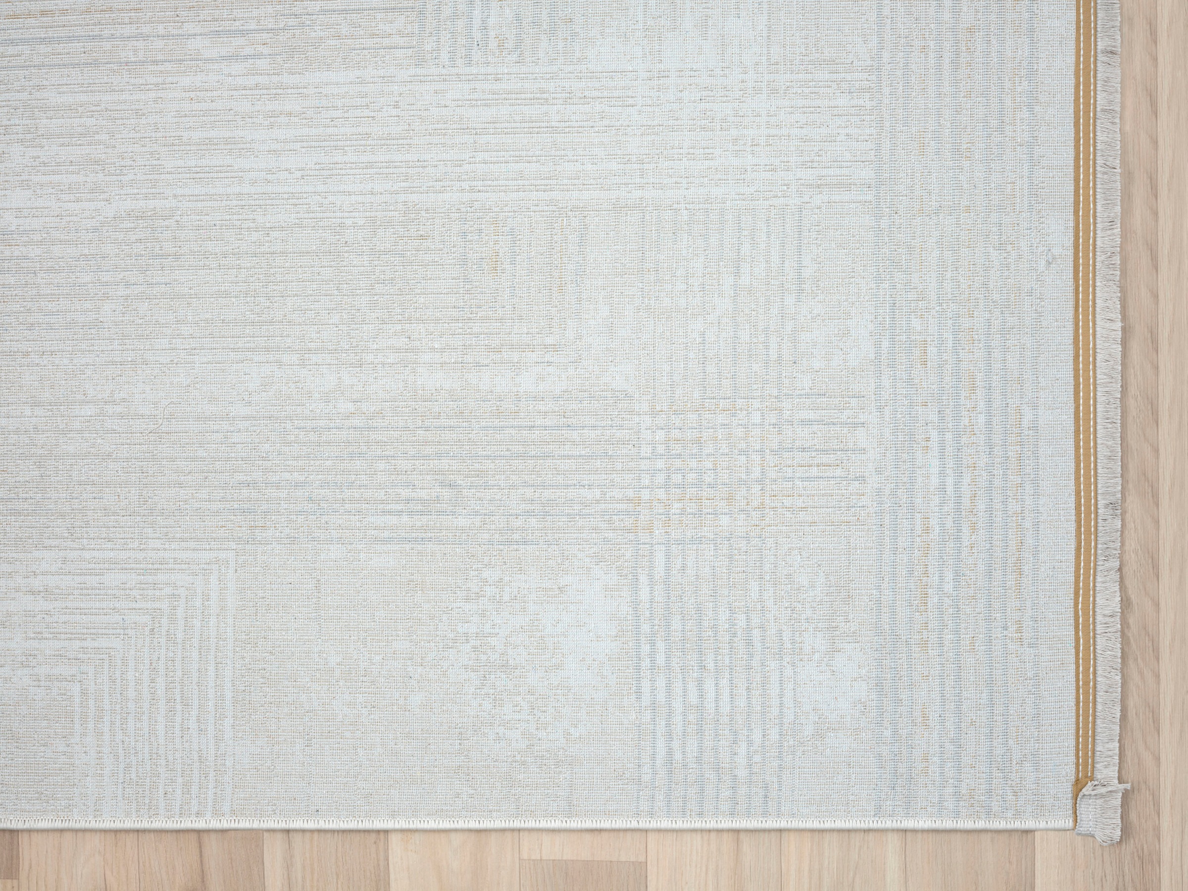 Myflair Möbel & Accessoires Teppich »My Way«, rechteckig, 10 mm Höhe, Kurzflor, Retro-Design, besonders weich durch Microfaser, mit Fransen