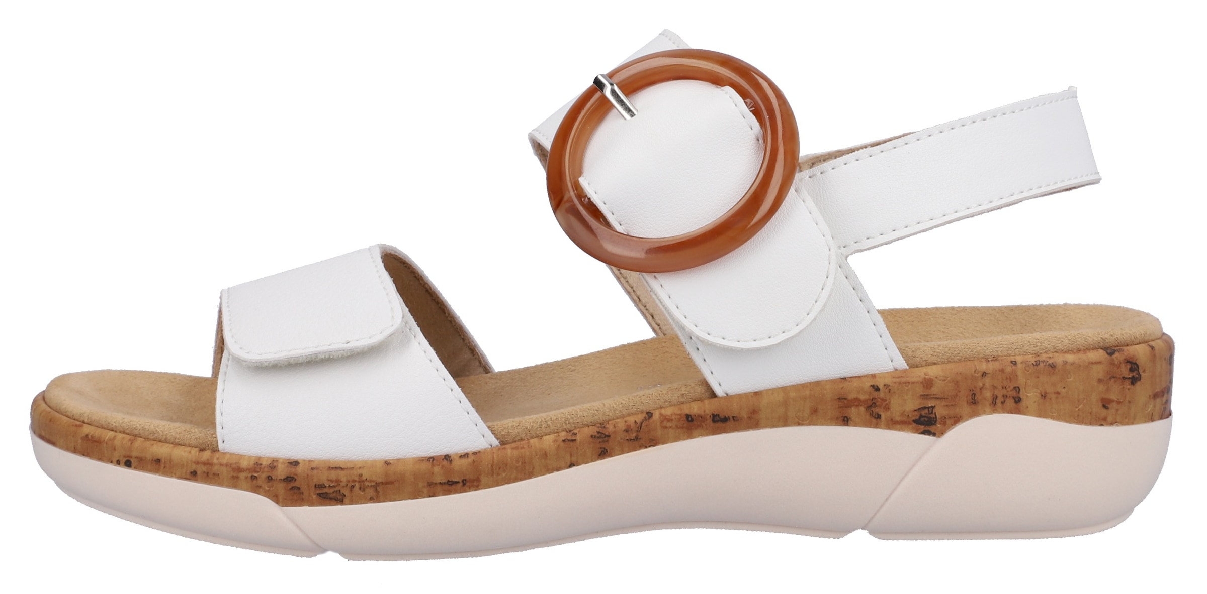 Remonte Keilsandalette  Sommerschuh, Riemchensandale, praktische Klettverschlüsse