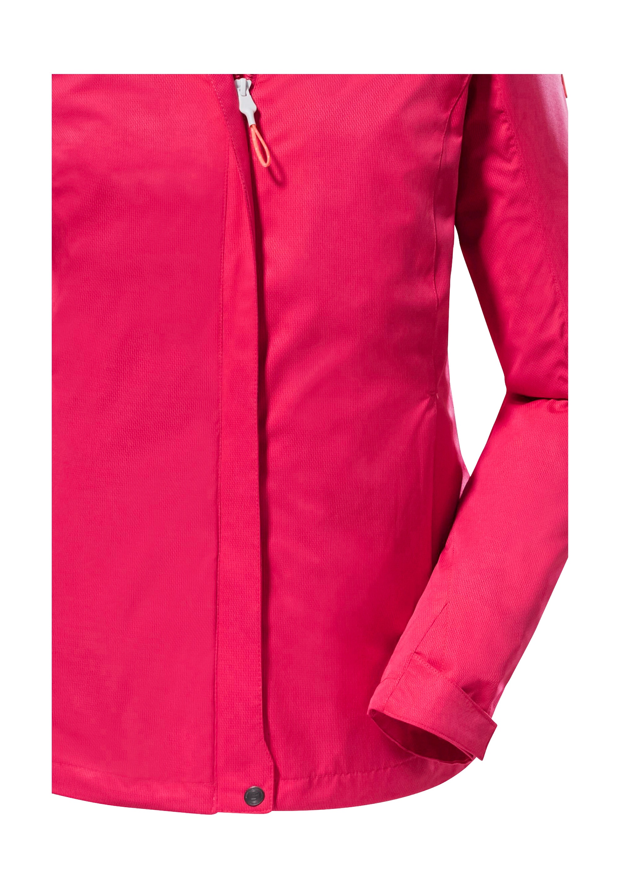 Killtec Outdoorjacke »KOS 133 KG WMN JCKT«, wasserdichte Funktionsjacke in Kurzgrösse: verkürzte Ärmel u Rumpf