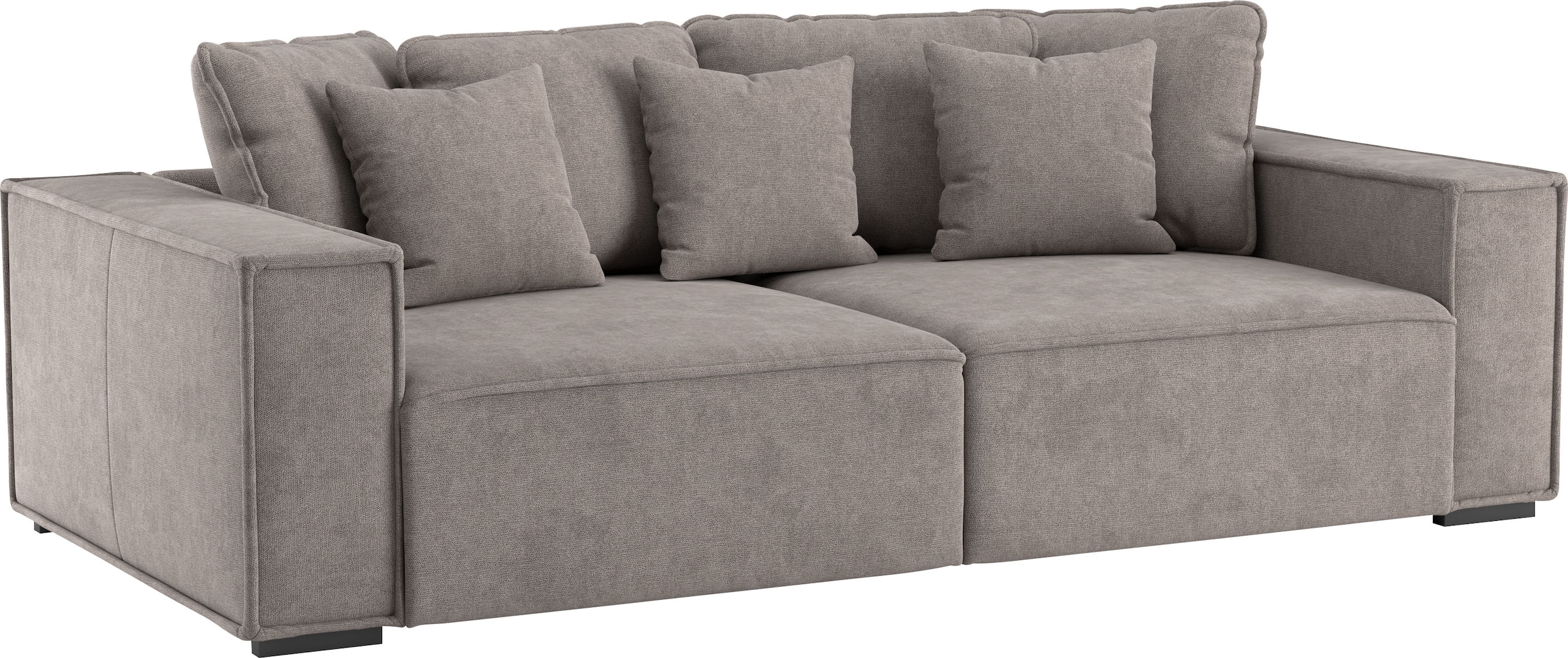 INOSIGN Big-Sofa »Surf« mit 7 Kissen, gemütlicher Sitzkomfort