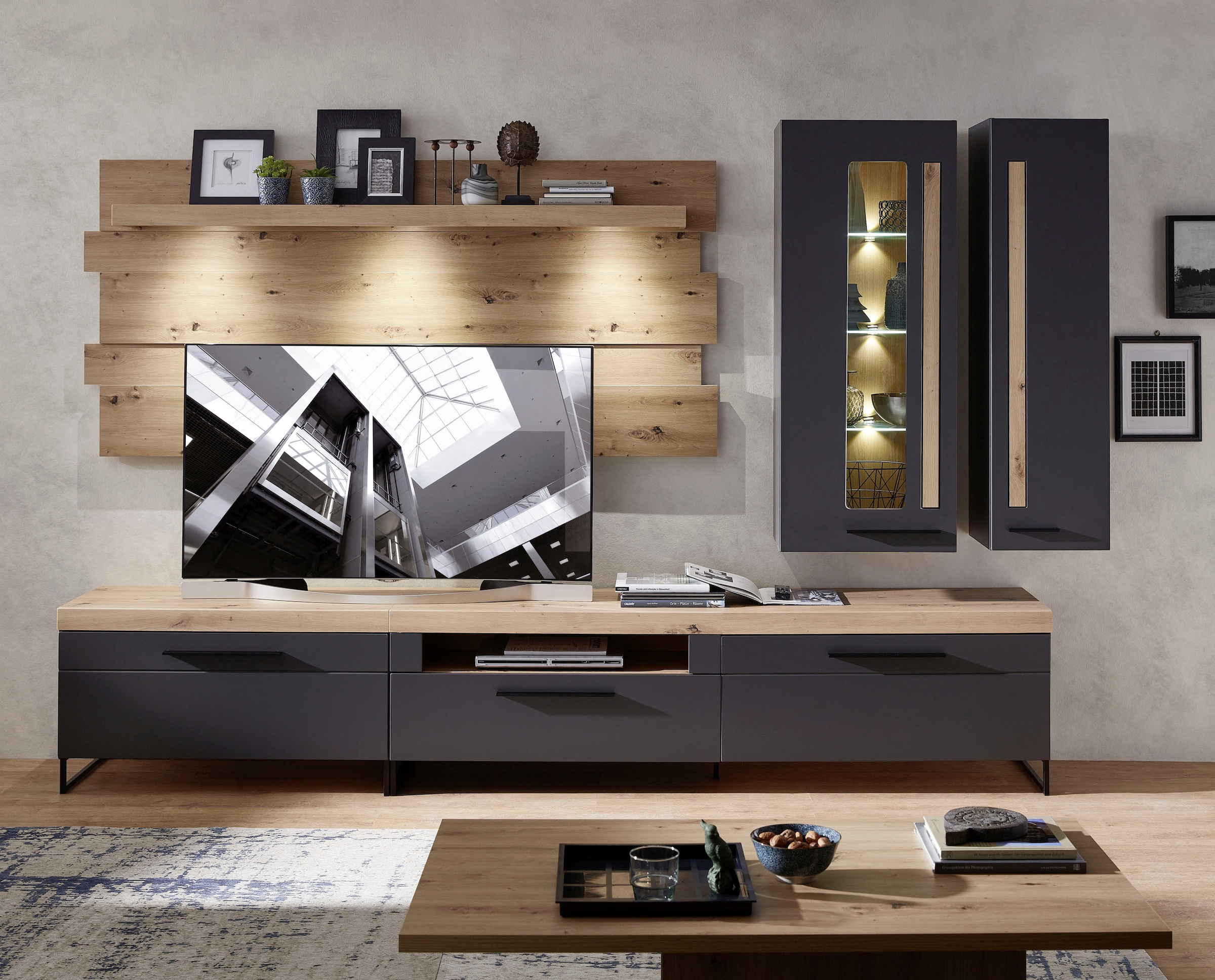 Innostyle Garderobenpaneel »Loft Two«, inkl. LED-Beleuchtung