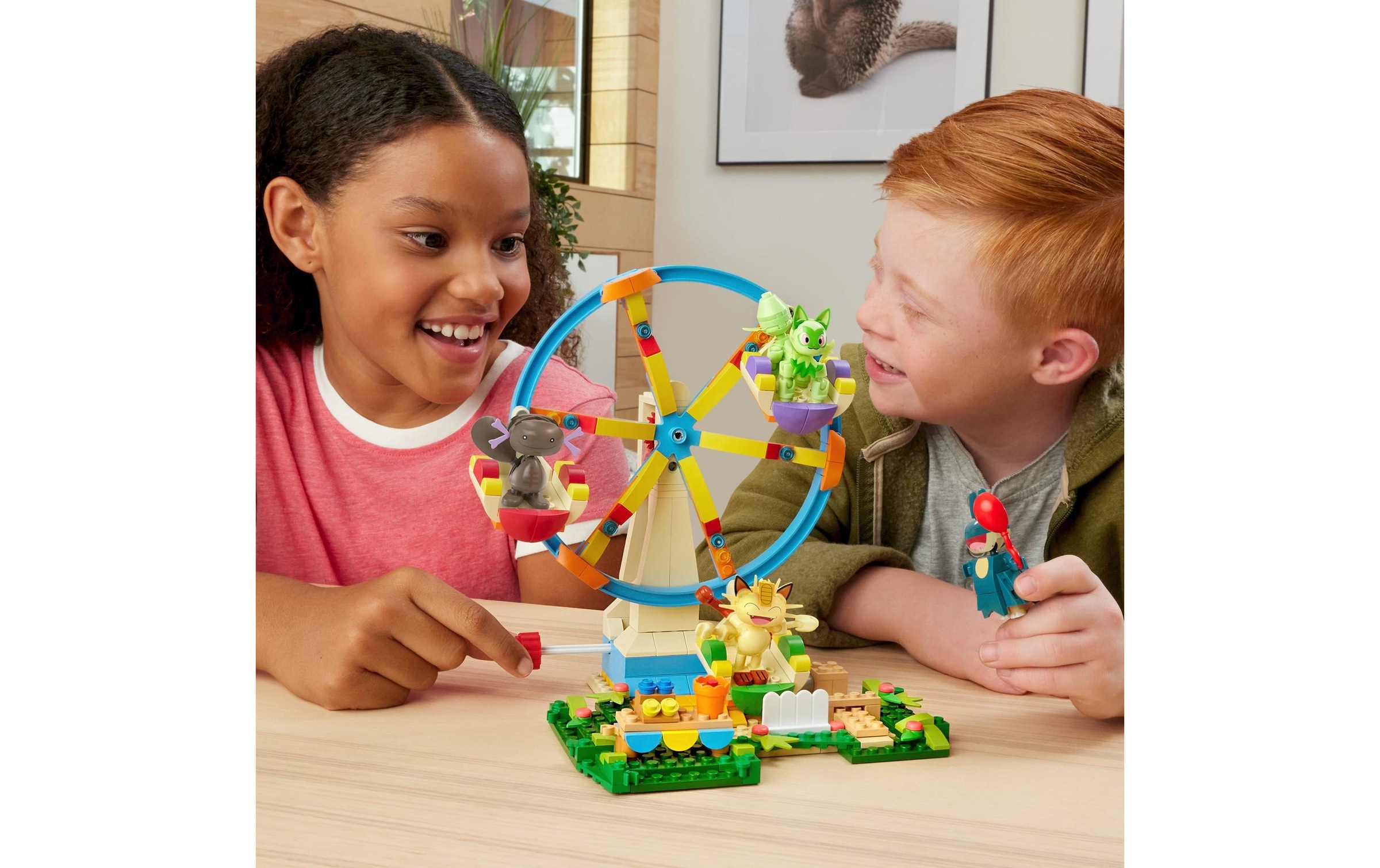 MEGA Spielbausteine »Construx Pokémon Spass auf Riesenrad«, (393 St.)