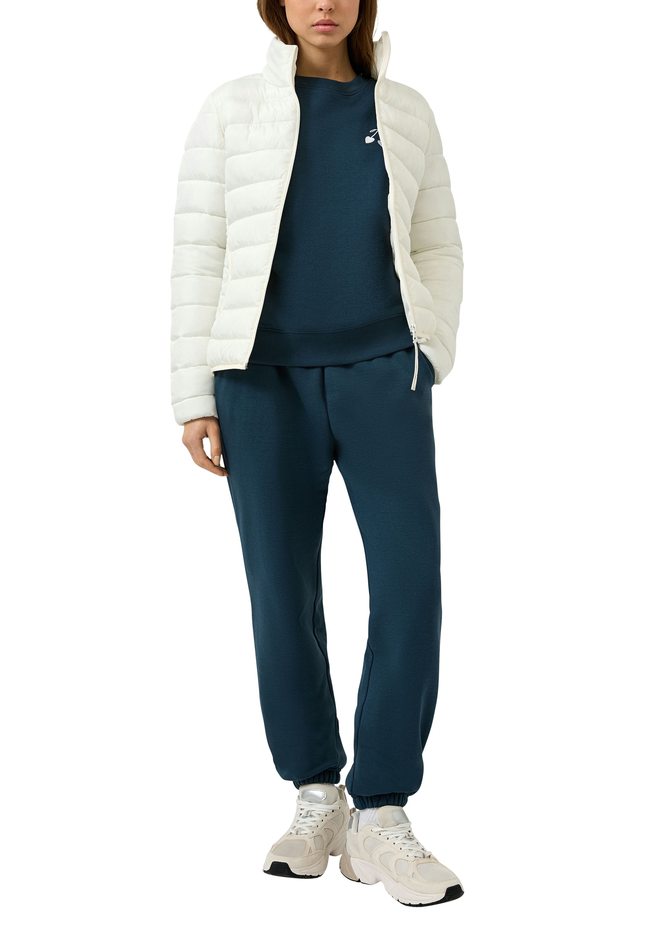 QS Veste matelassée ohne Kapuze mit Reissverschluss