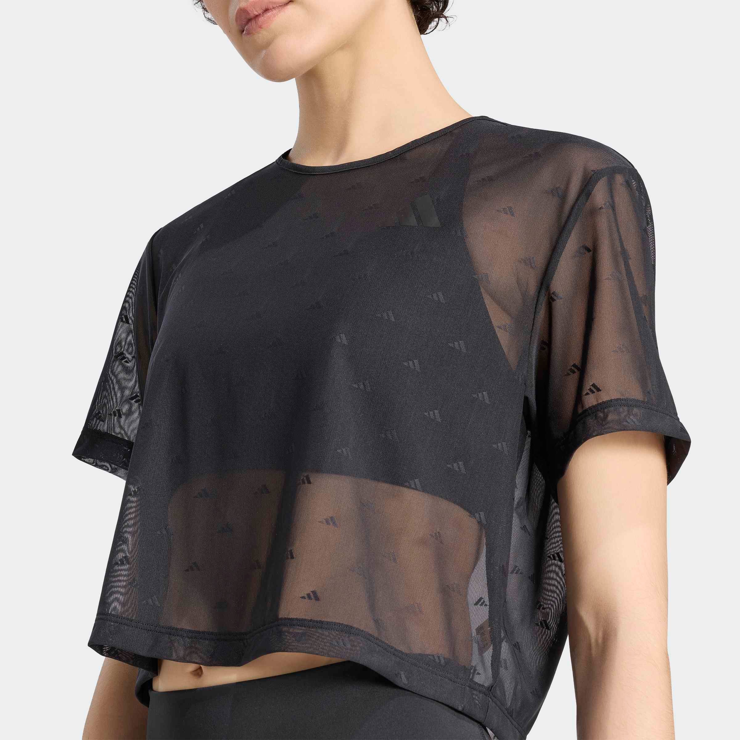 adidas Performance T-Shirt »PRIMELIFT ESSENTIALS WORKOUT MESH-, KASTIG GESCHNITTEN«