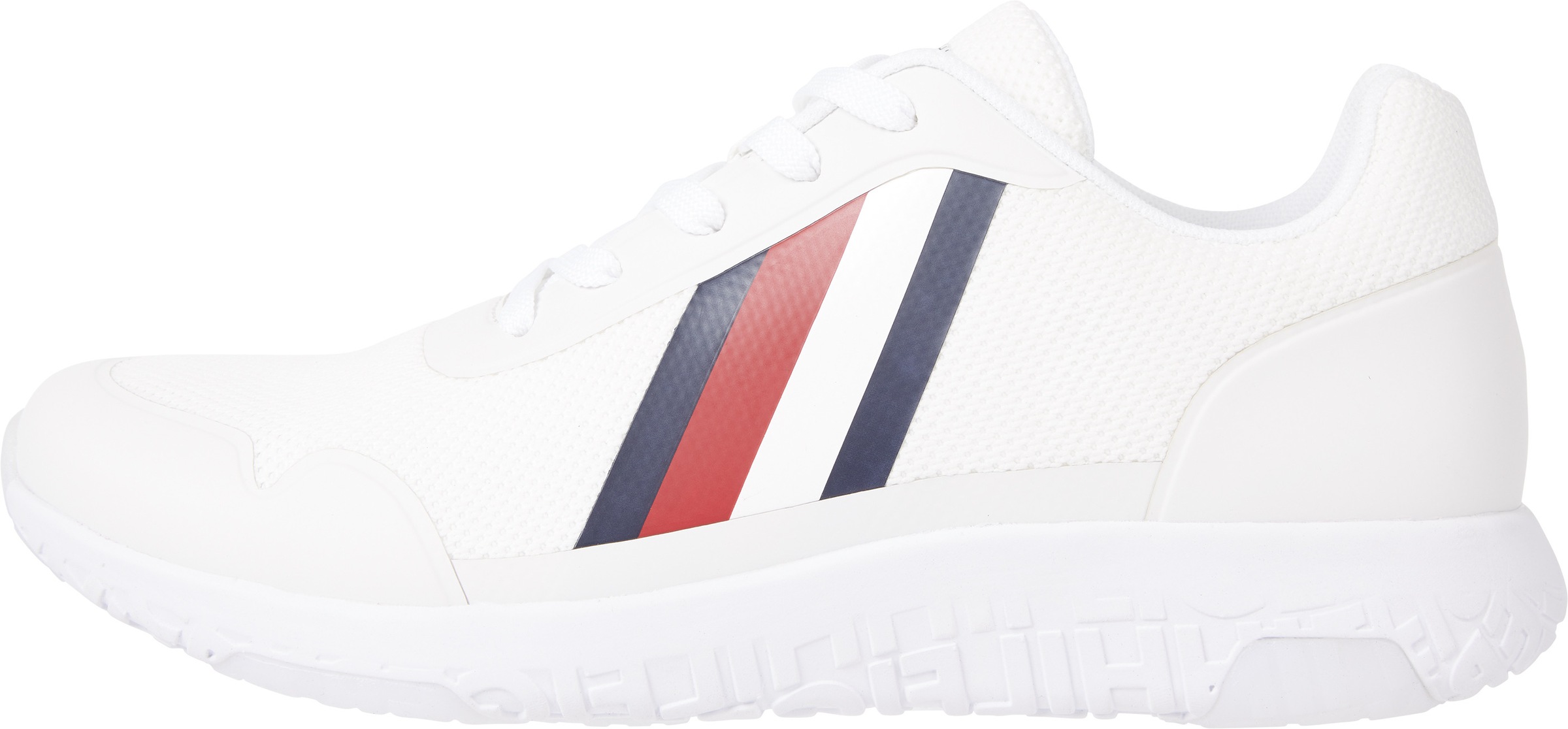 Image of Tommy Hilfiger Sneaker »LIGHTWEIGHT KNIT RUNNER«, mit farbigen Streifen bei Ackermann Versand Schweiz