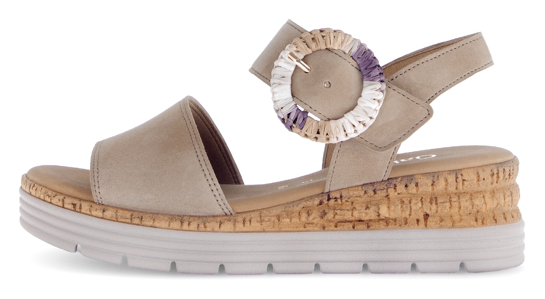 Gabor Sandales compensées »GENUA«  , Sommerschuh, Riemchensandale, Komfortschuh in Weite G (=weit)