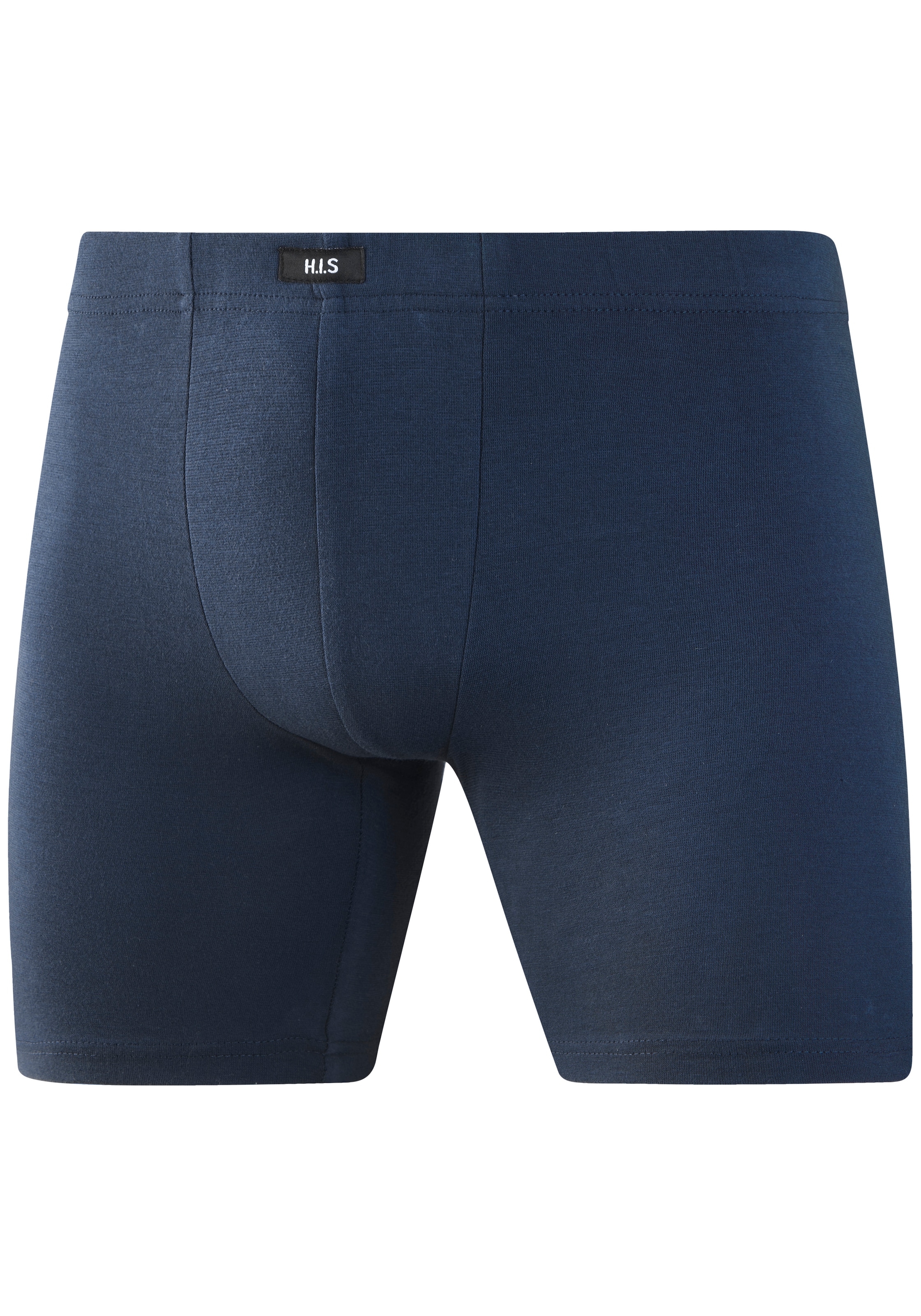 H.I.S Boxer long »Langer Boxer Boxershorts für Herren« Paquet, 5 cuis Boxershorts für Herren, mit Logo am Bund