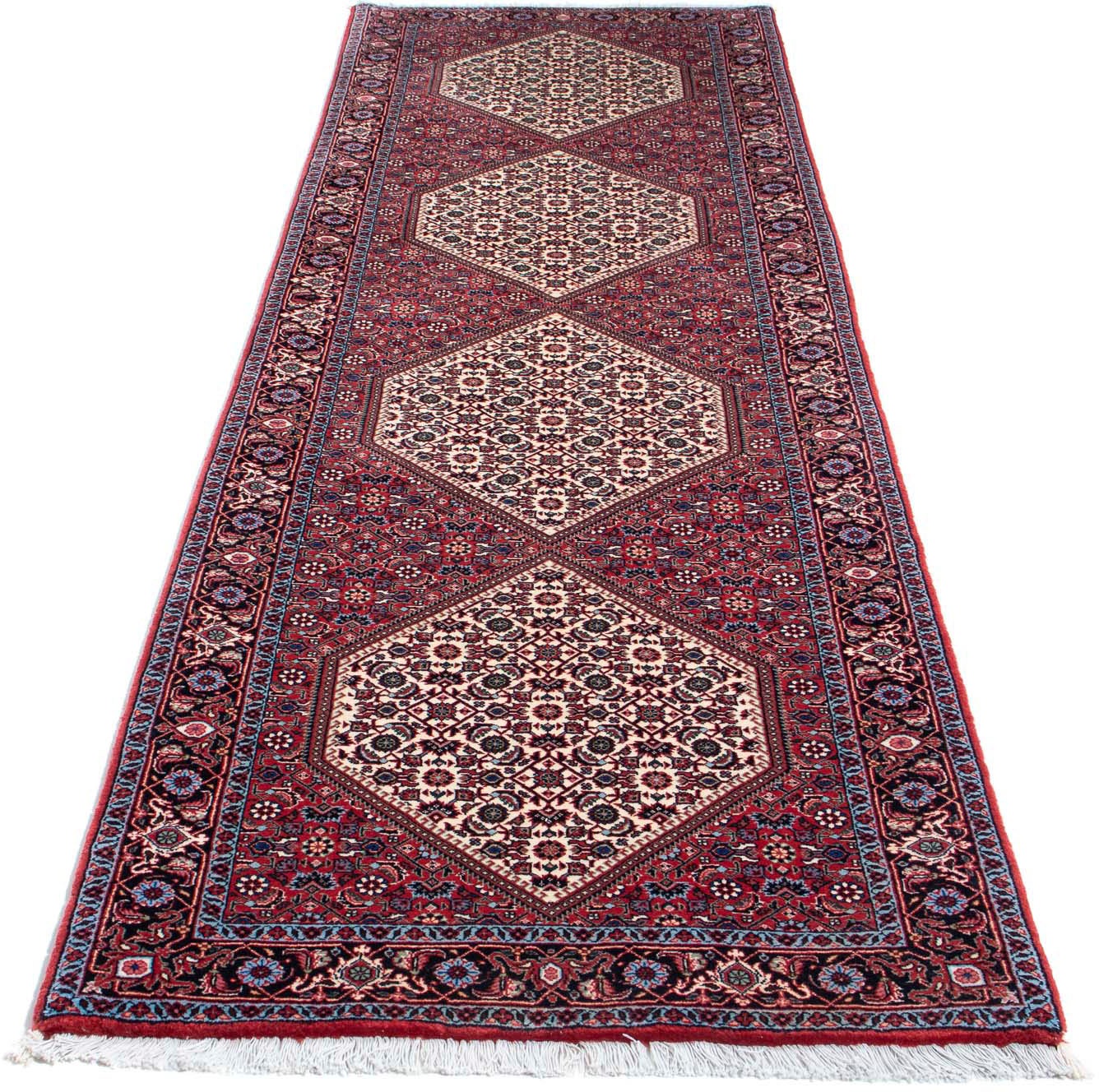 Image of morgenland Hochflor-Läufer »Bidjar Stark Gemustert 291 x 80 cm«, rechteckig, 1,5 mm Höhe, Unikat mit Zertifikat bei Ackermann Versand Schweiz