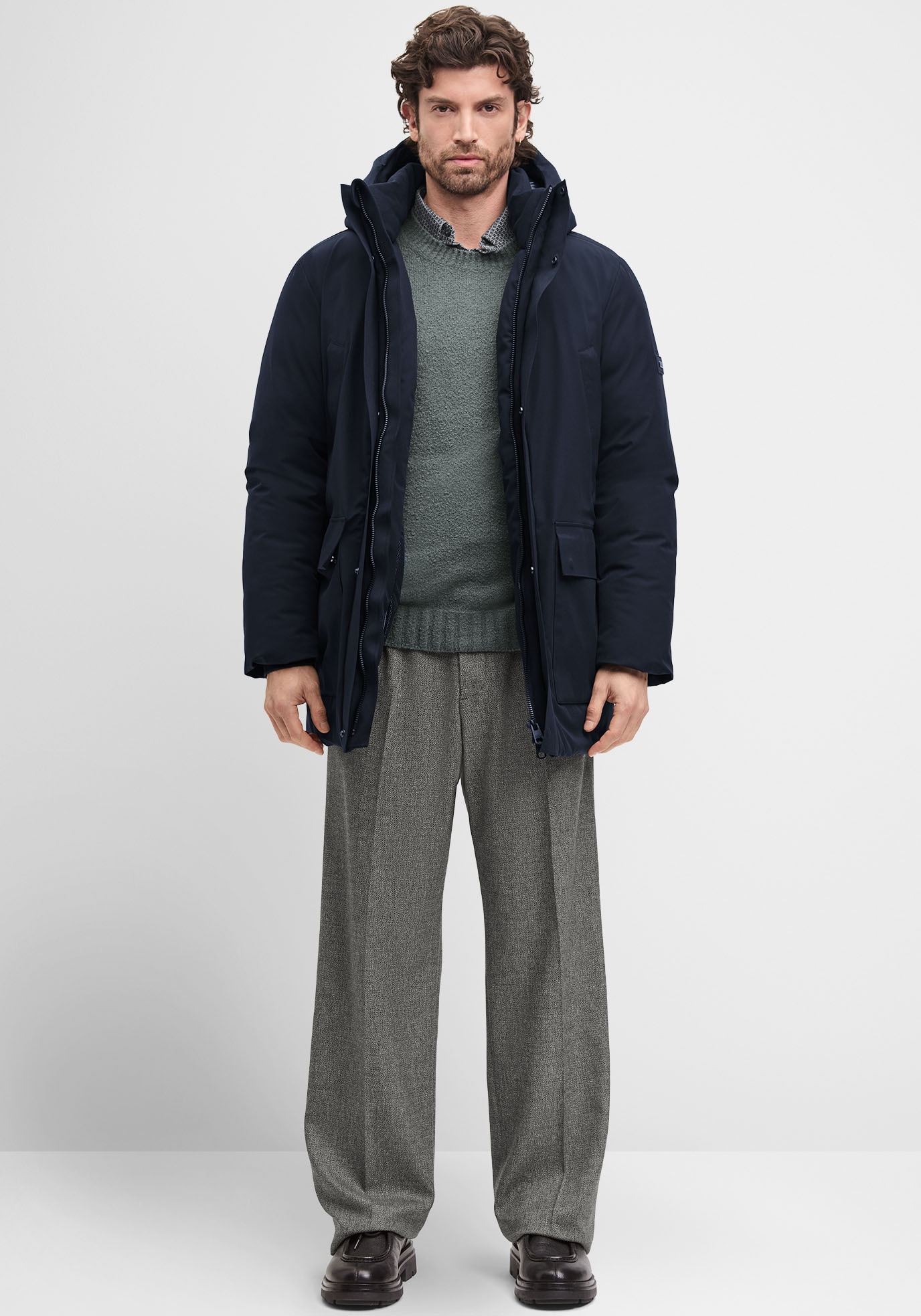 Cinque Manteau d'hiver »CIRESISTOR« Kapuze, regular fit, wattiert