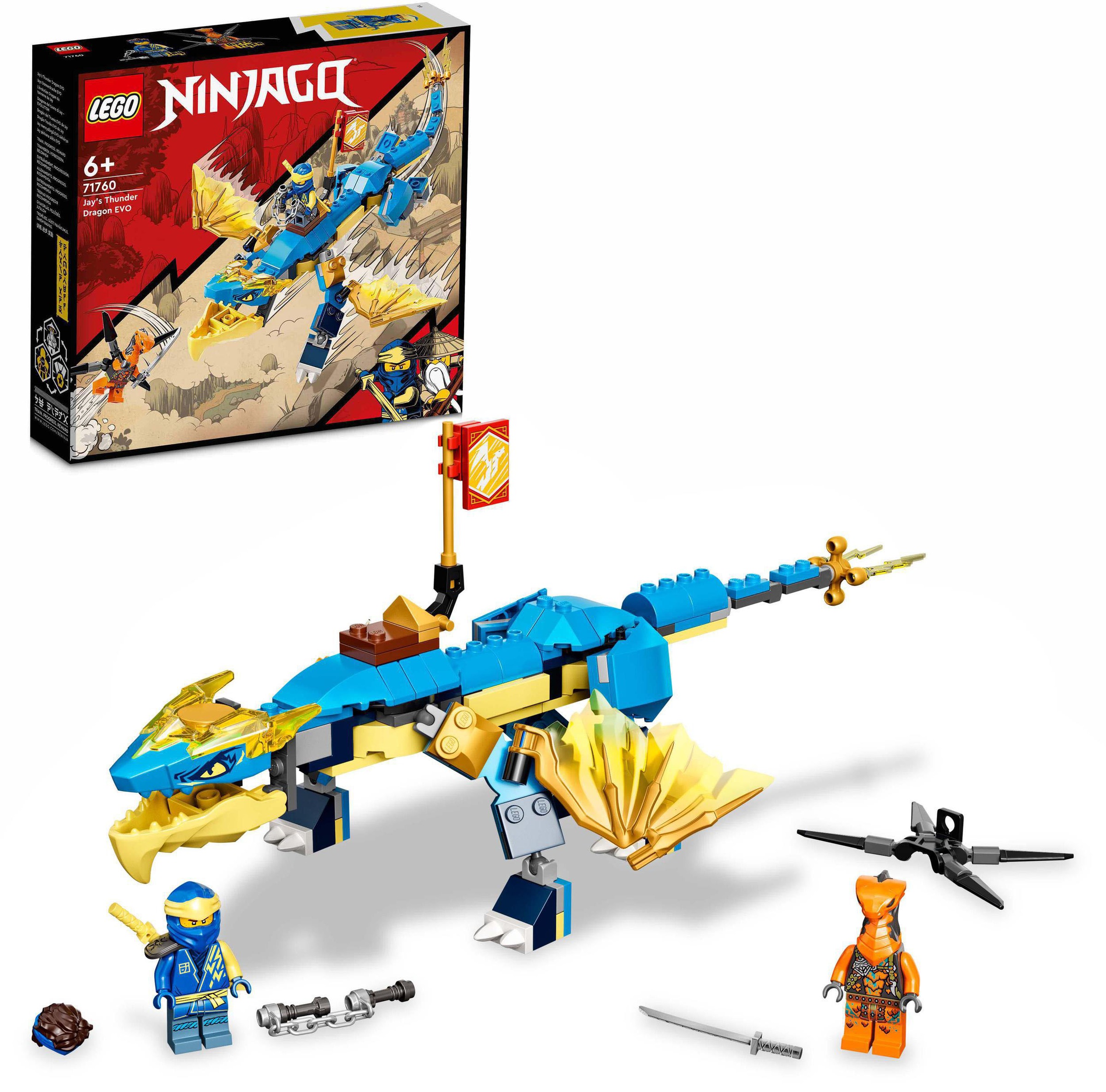 Image of LEGO® Konstruktionsspielsteine »Jays Donnerdrache EVO (71760), LEGO® NINJAGO®«, (140 St.) bei Ackermann Versand Schweiz