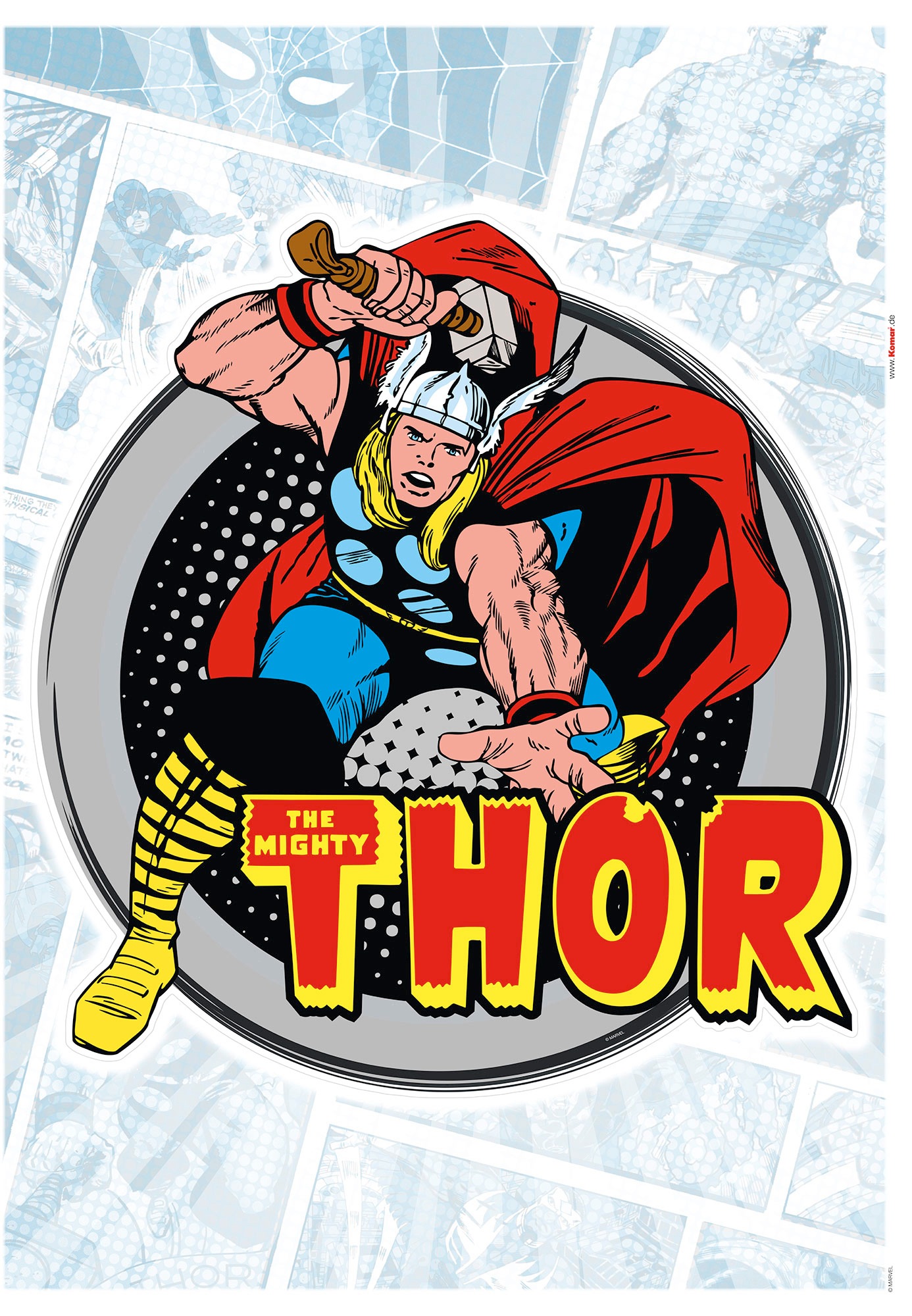 Image of Komar Wandtattoo »Thor Comic Classic«, (1 St.), 50 x 70 cm bei Ackermann Versand Schweiz