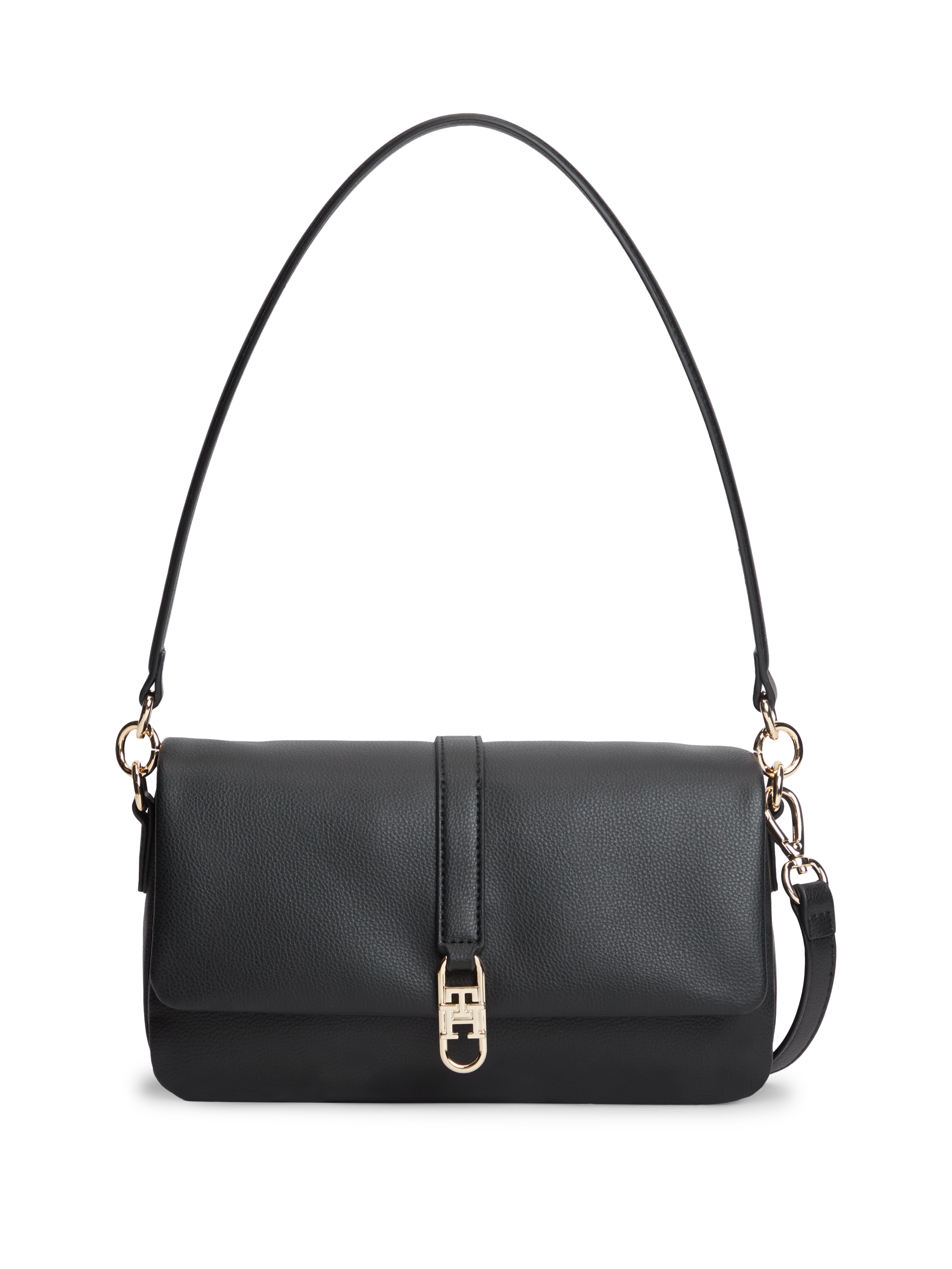 Tommy Hilfiger Umhängetasche »TH LIBRE CONV FLAP CROSSOVER« Damen Handtasche, Schultertasche mit TH-Logo Verschluss