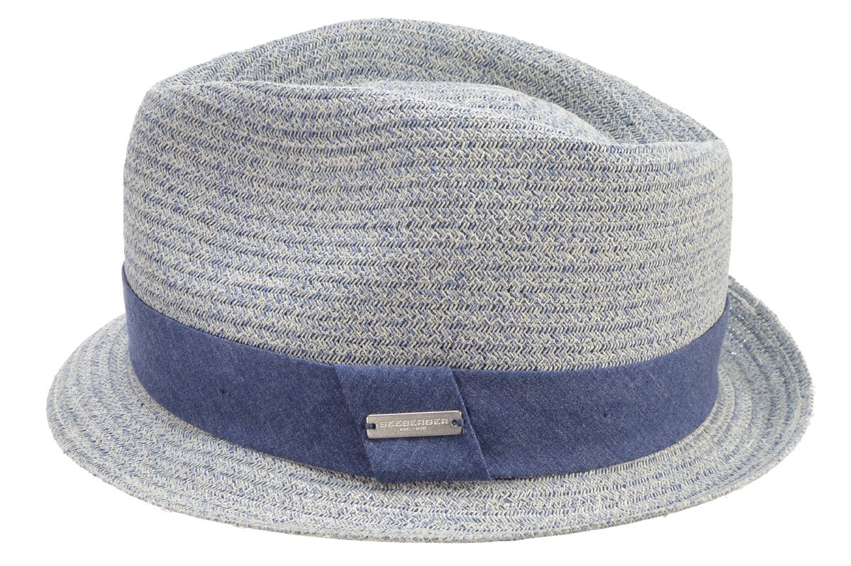 Strohhut »Trilby mit Stoffumlage 80294-0«