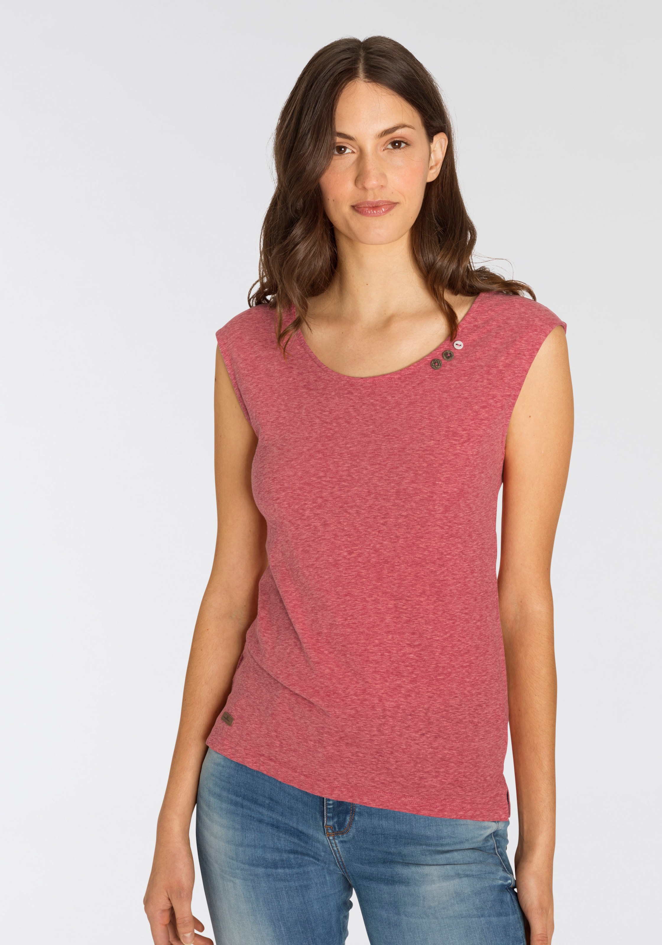 ♕ Ragwear T-Shirt O«, kaufen »SOFIA versandkostenfrei mit Rückenausschnitt besonderem