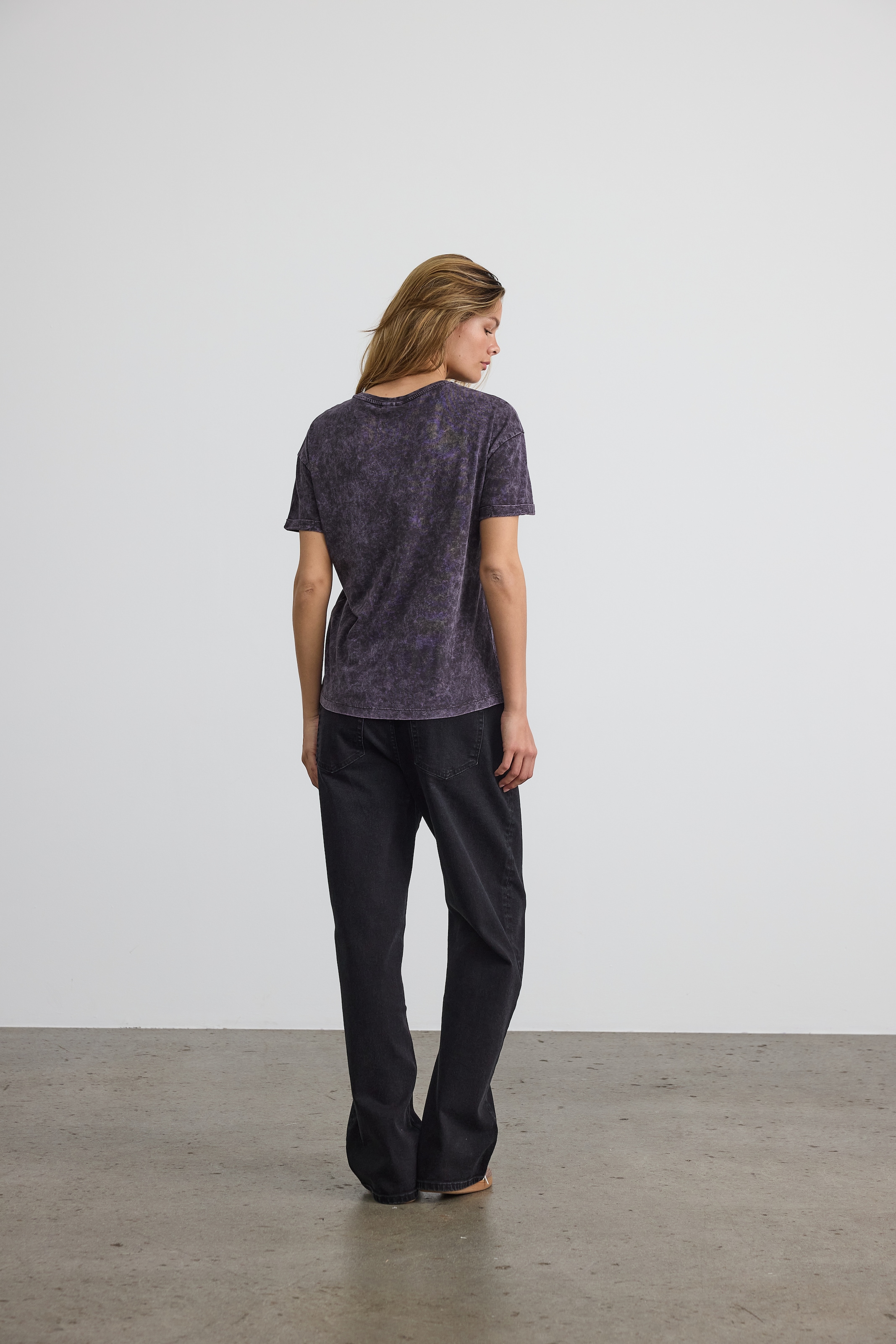 Noisy may Kurzarmshirt »NMBRANDY WASHED S/S TOP JRS NOOS«