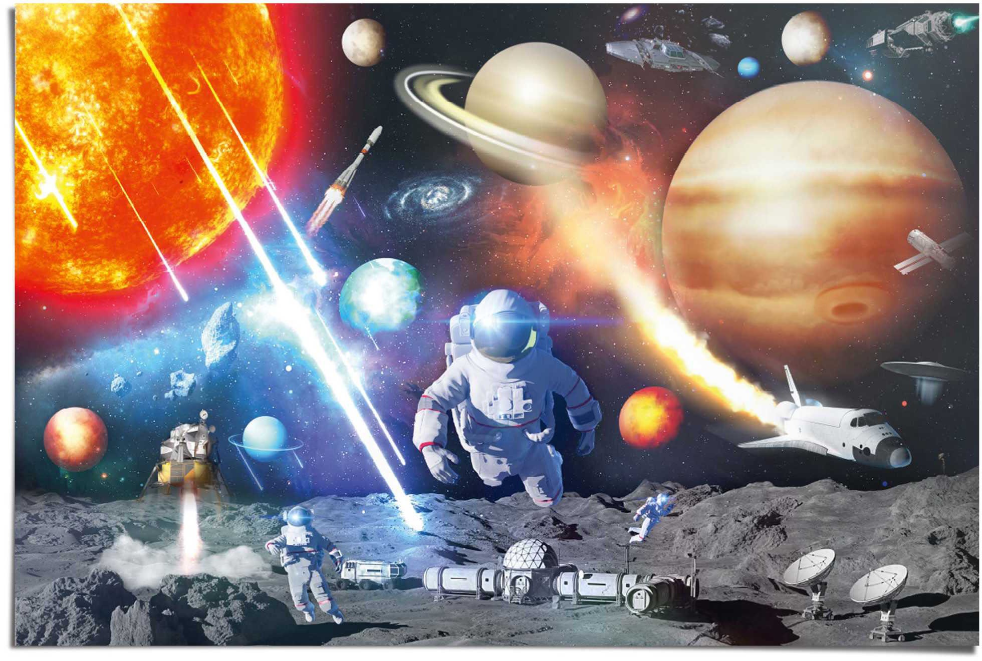 Image of Reinders! Poster »Raumfahrt« bei Ackermann Versand Schweiz