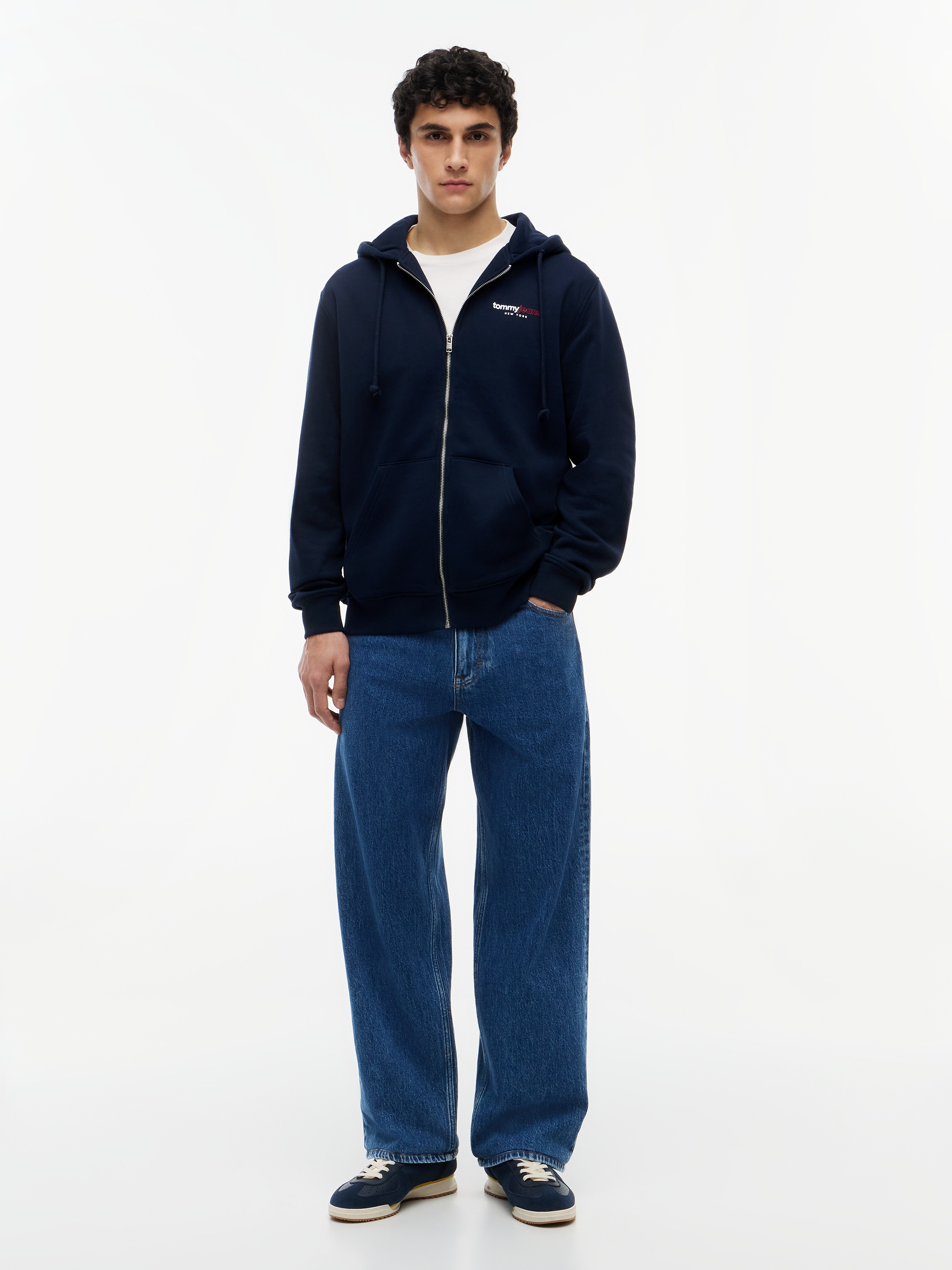 Tommy Jeans Kapuzensweatjacke »TJM REGULAR DNA BACKPRINT FULLZIP«