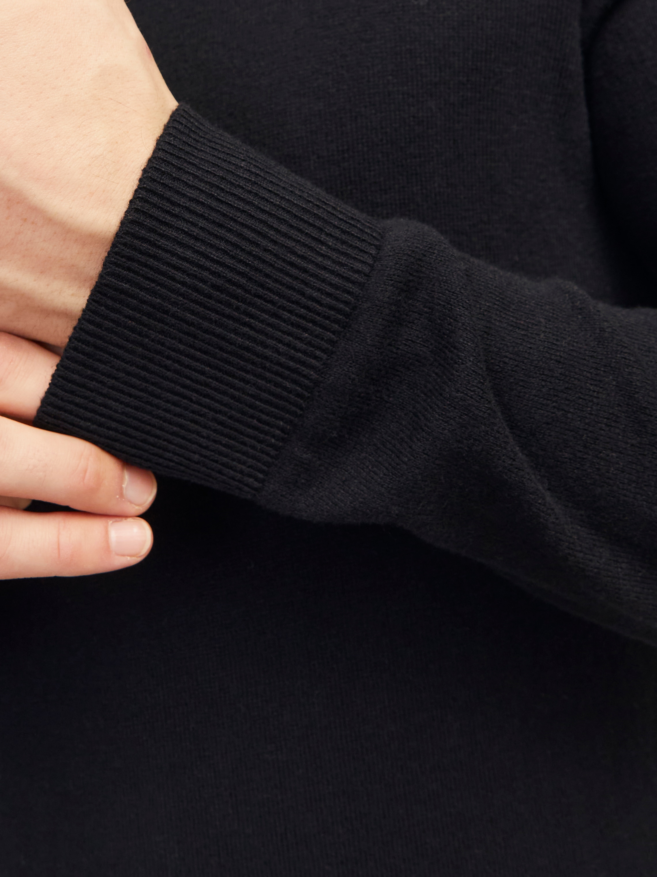 Jack & Jones Strickpullover »EMIL KNIT HALF ZIP« mit kurzem Reissverschluss im Troyer-Look