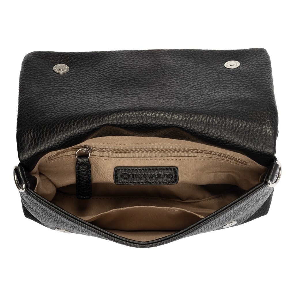 TOM TAILOR Abendtasche »Xia« klares Design mit Logoprägung und fliessender Silhouette in Lederoptik