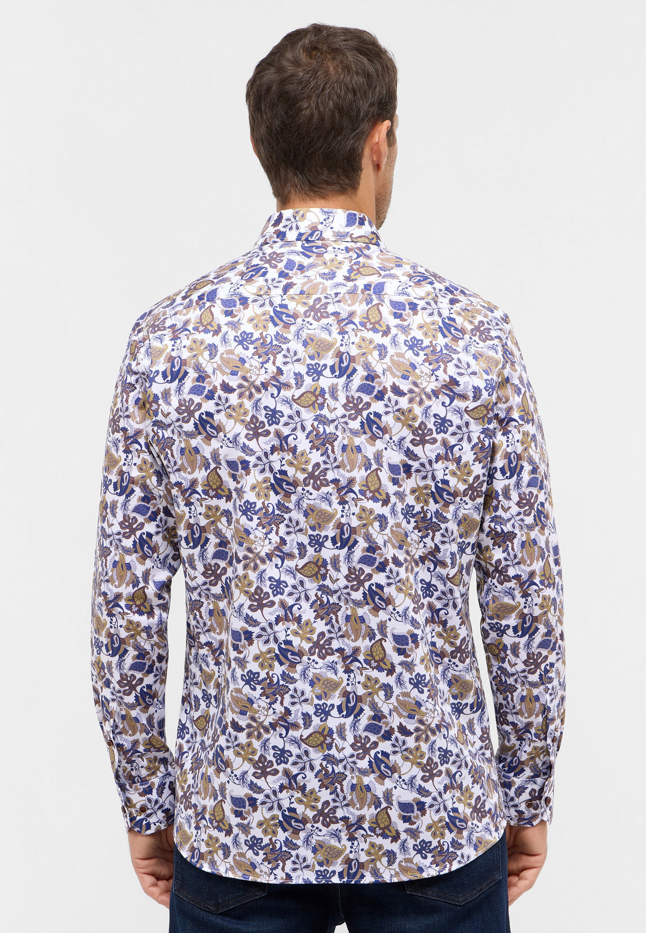 Eterna Langarmhemd »MODERN FIT« NON IRON (bügelfrei)