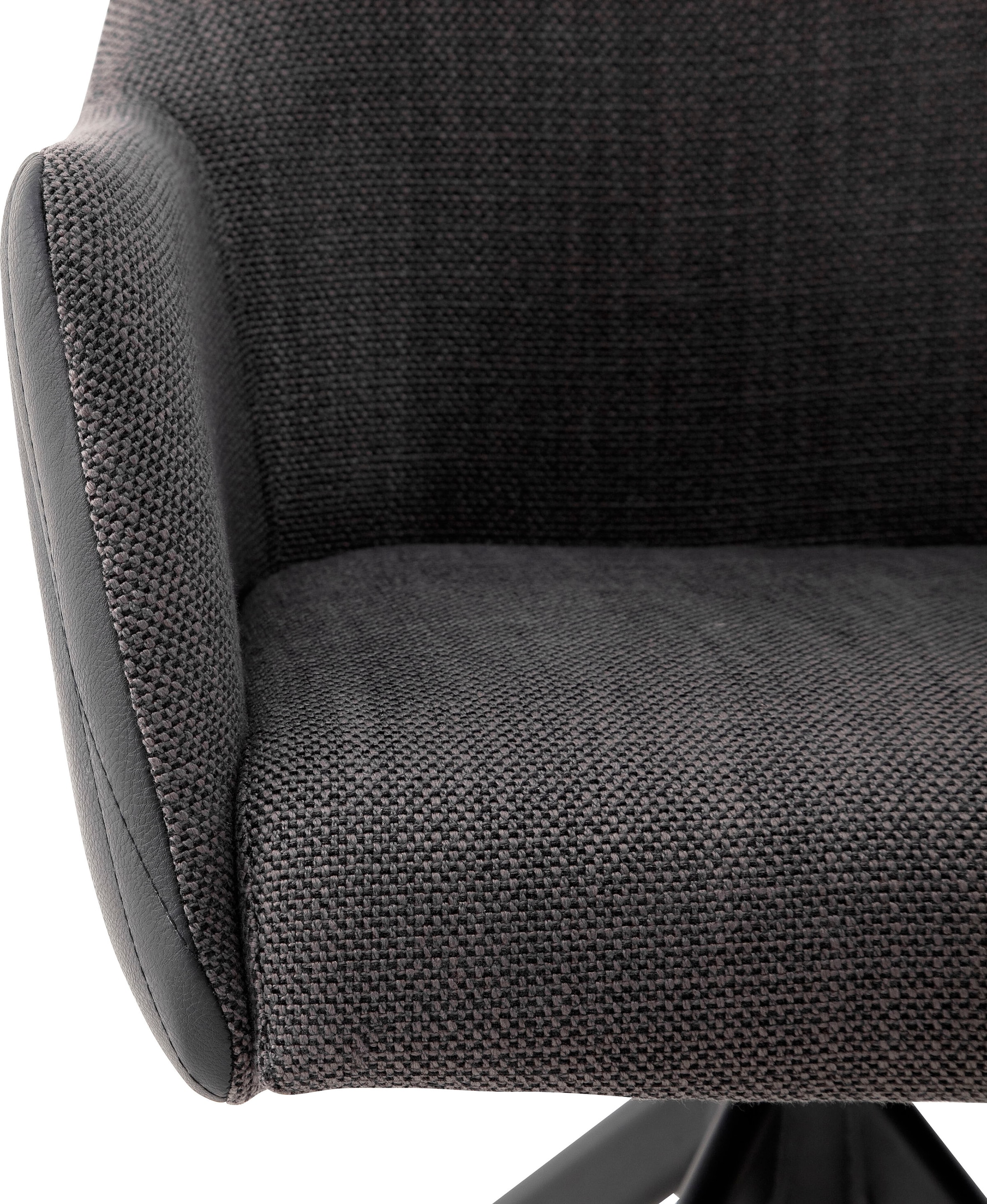 MCA furniture 4-Fussstuhl »Reynosa«, (Set), 2 St., Esszimmerstuhl 360°drehbar mit Nivellierung, Belastbar bis 120 kg