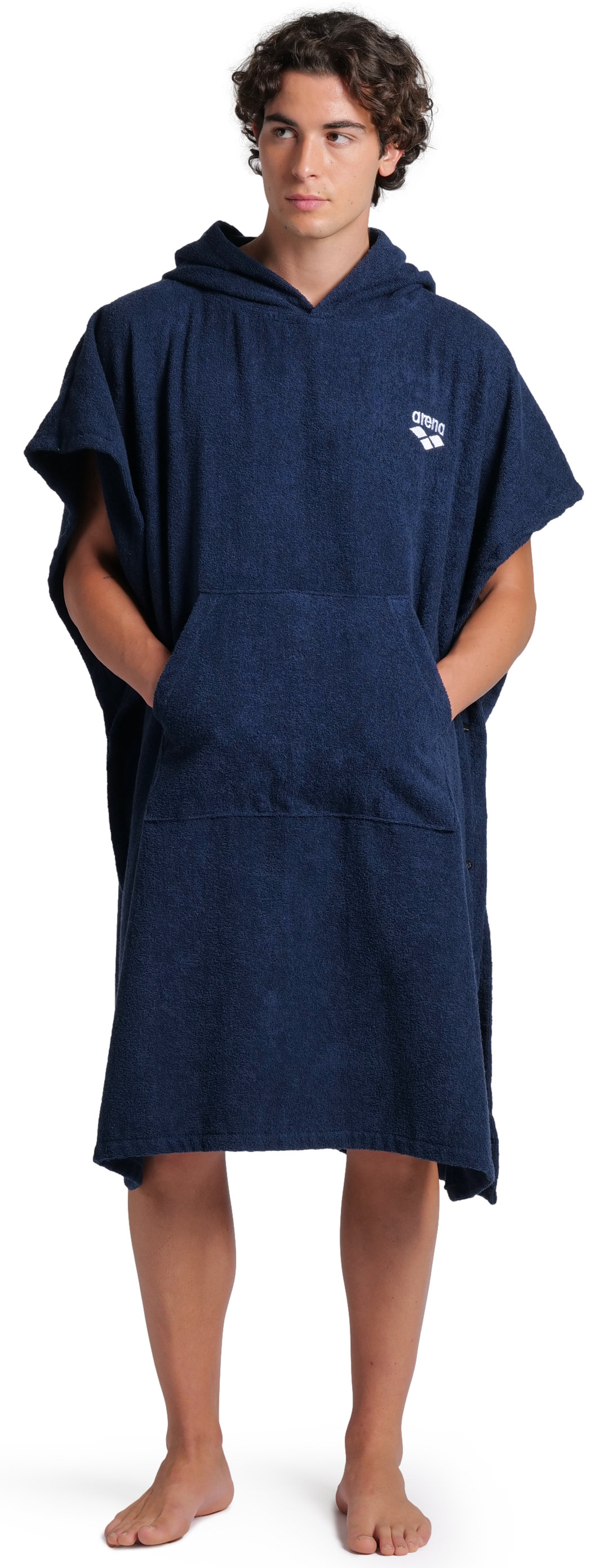 Arena Poncho de bain »arena Unisex Baumwoll Poncho Bademantel« 1 cuis douche, plage, sport, piscine, sauna, coton, unisexe, confortable