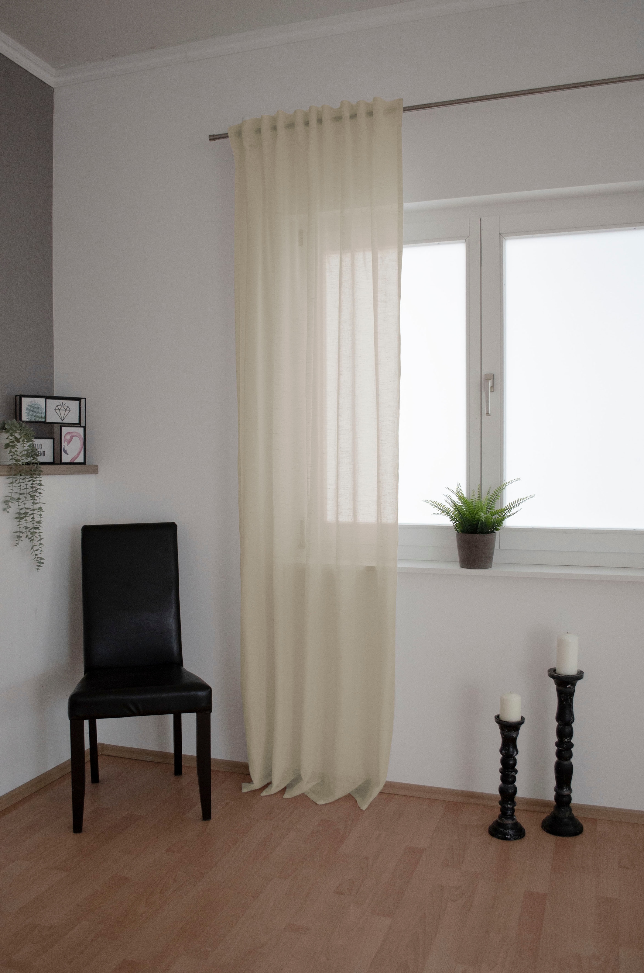 Image of HOMING Vorhang "Lian" verdeckte Schlaufen 1 Stk. tlg. Vorhang Lian