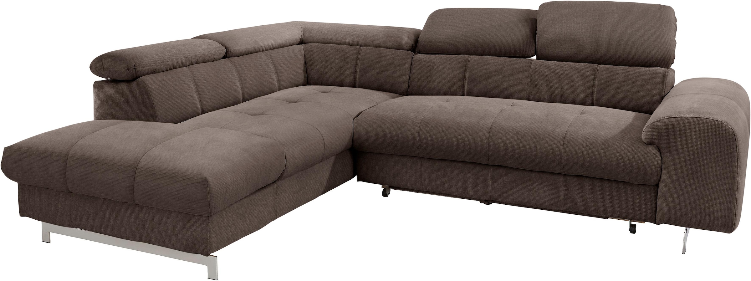 COTTA Ecksofa »Mailand«, mit Kopfteilverstellung, wahlweise mit Bettfunktion kaufen