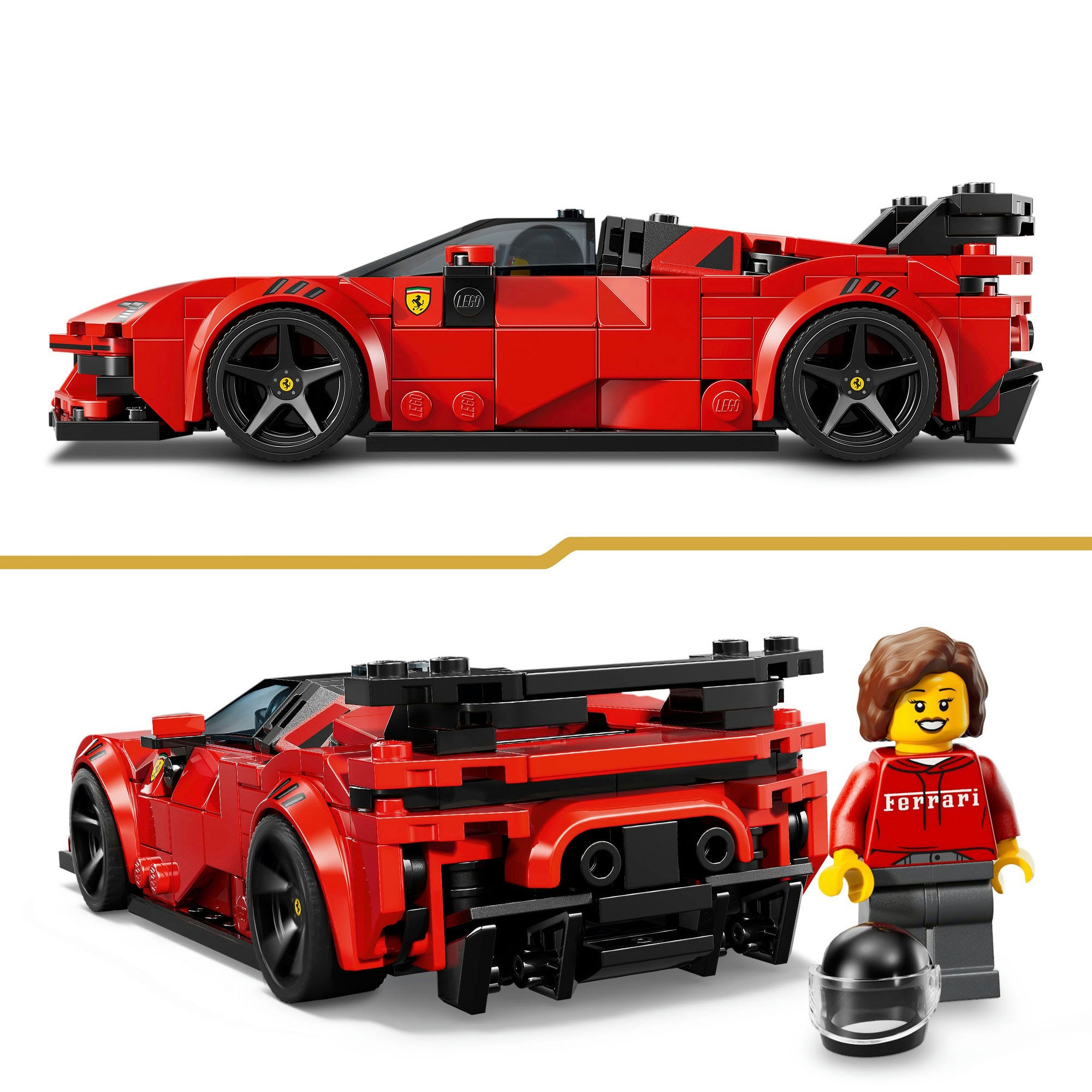 LEGO® Pions de construction »Ferrari SF90 XX Stradale Sportwagen (77254), LEGO Speed Champions« Made in Europe