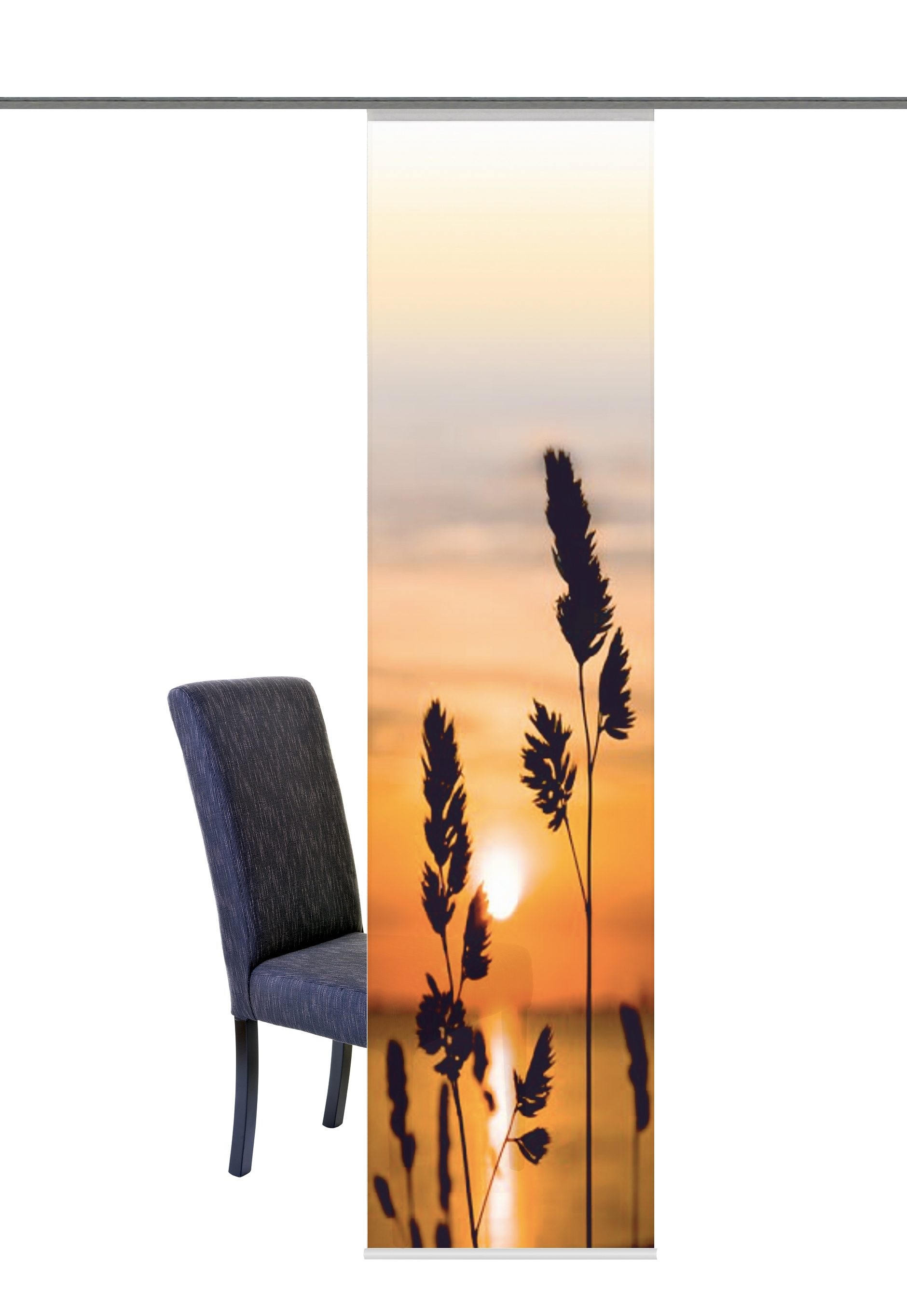 Image of HOME WOHNIDEEN Schiebegardine »Giraud«, (1 St.), HxB: 245x60, inkl. Klemmleiste bei Ackermann Versand Schweiz