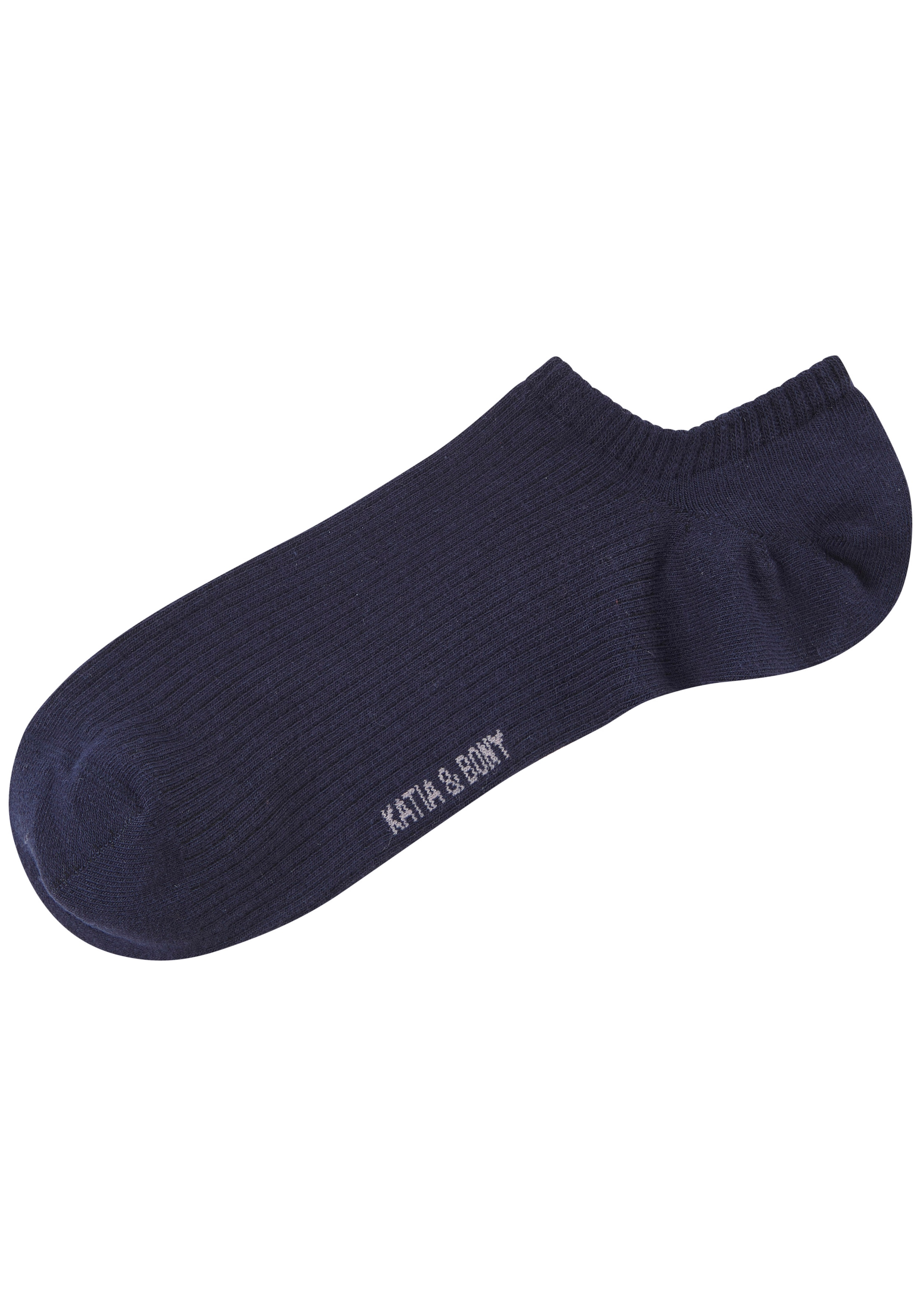 H.I.S Chaussettes de baskets Paquet, 7 Couple tlg. invisible und gerippt