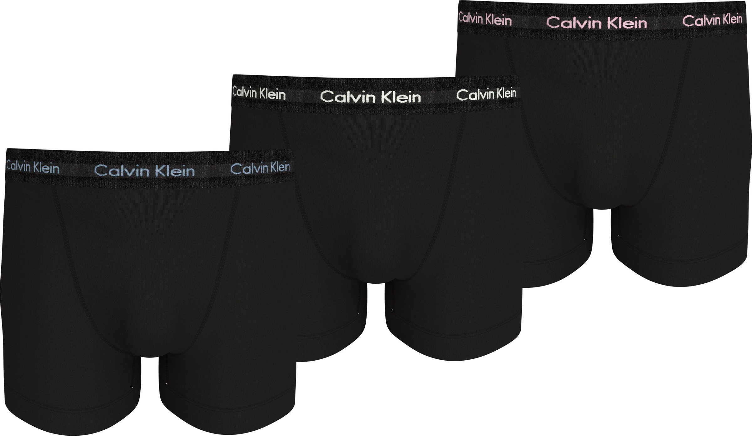 Calvin Klein Underwear Boxershorts »BOXER BRIEF 3PK« Packung, 3 Stk. mit Calvin Klein Logo-Elastikbund (3 Stück)