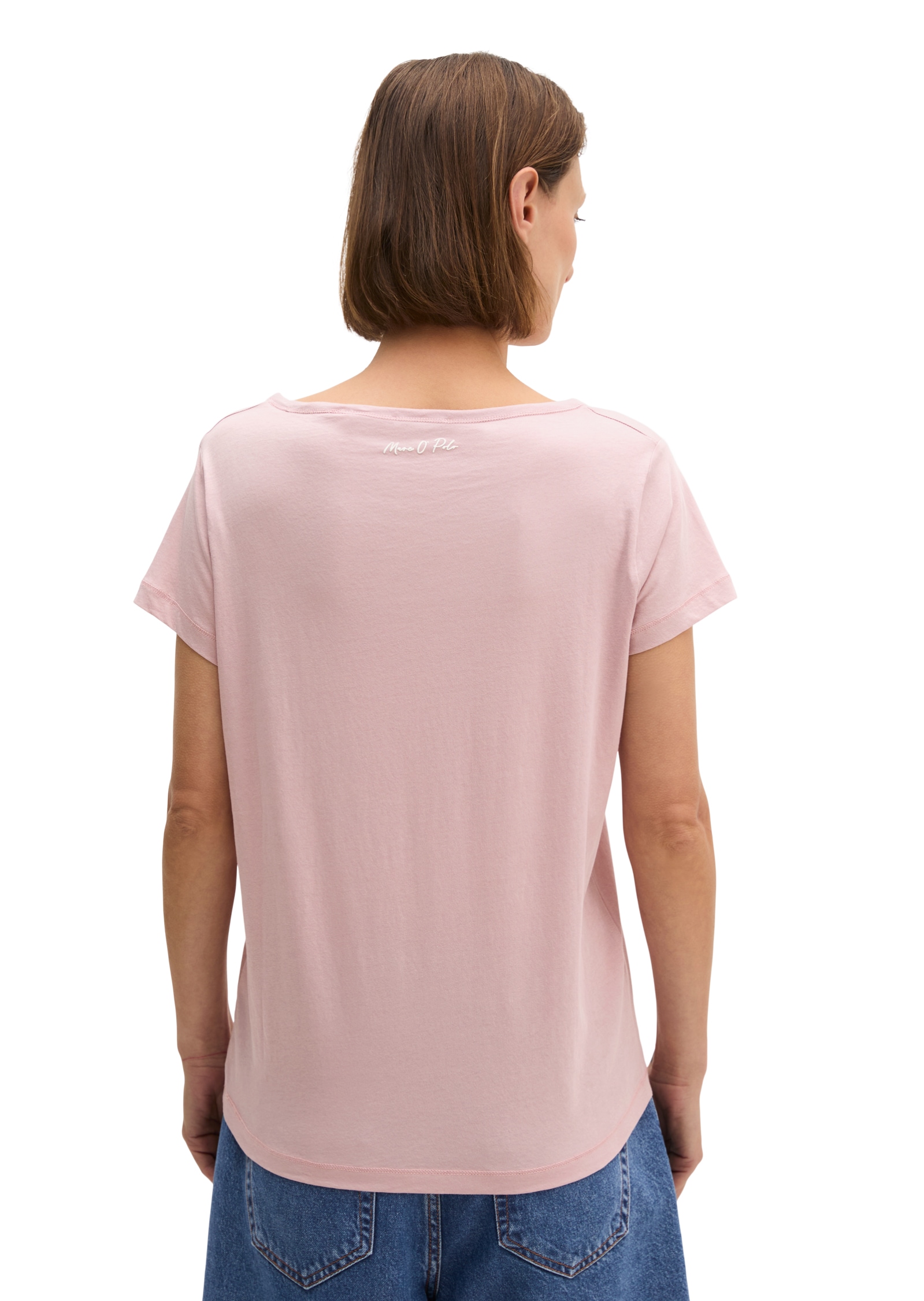 Marc O'Polo T-Shirt regular aus leichtem Single Jersey
