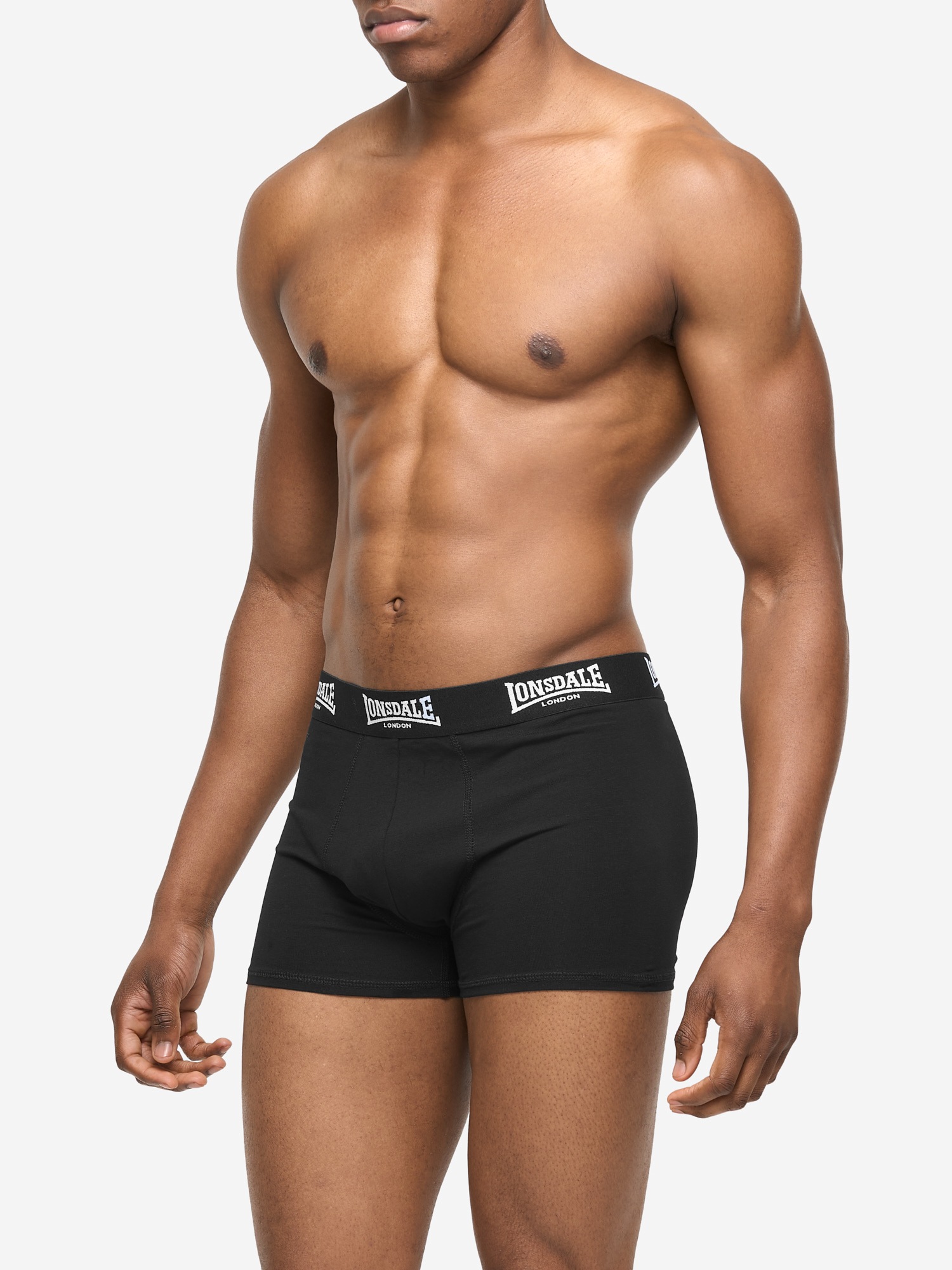 Lonsdale Boxershorts »BOXERSHORTS 5ER-PACK NORTH CHALLOW« 5 Stk. 5er-Pack, aus Baumwolle und Elasthan, mit elastischem Bund