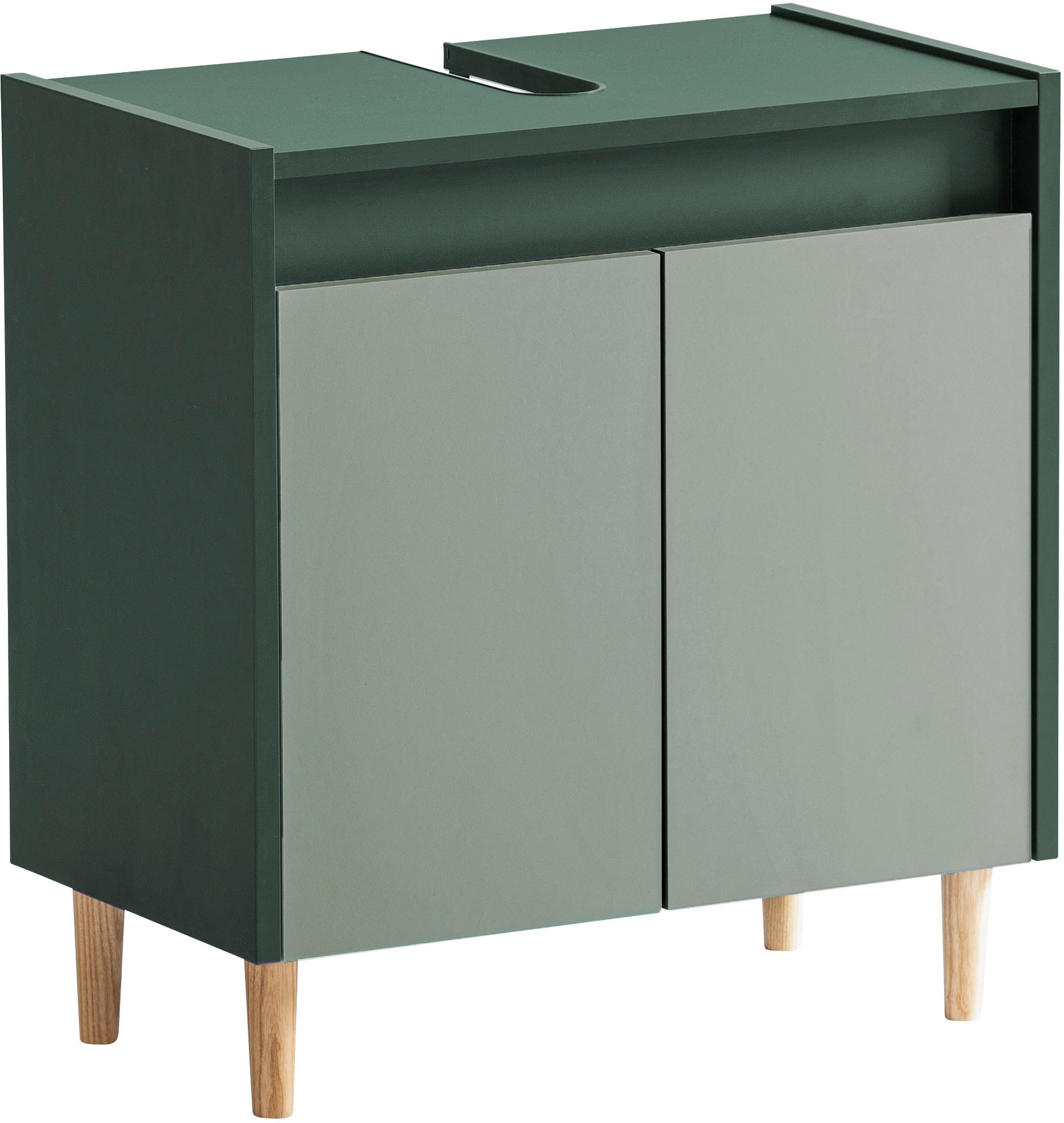 welltime Waschbeckenunterschrank "Lovis, Waschbeckenunterschrank, Made in Germany, B: 56 cm" Solide Verarbeitung - Dieses Produkt ist in Deutschland gefertigt