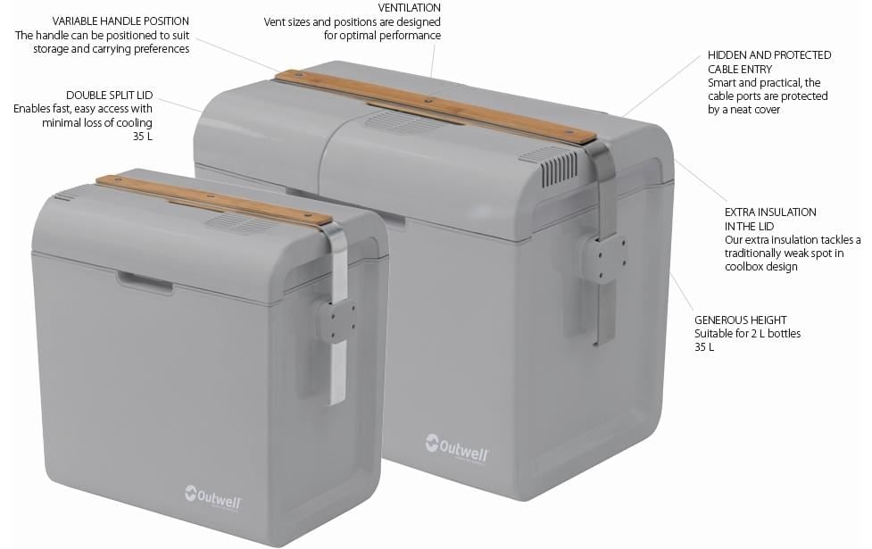 Outwell Kühlbox »35 Light 12V/230V«