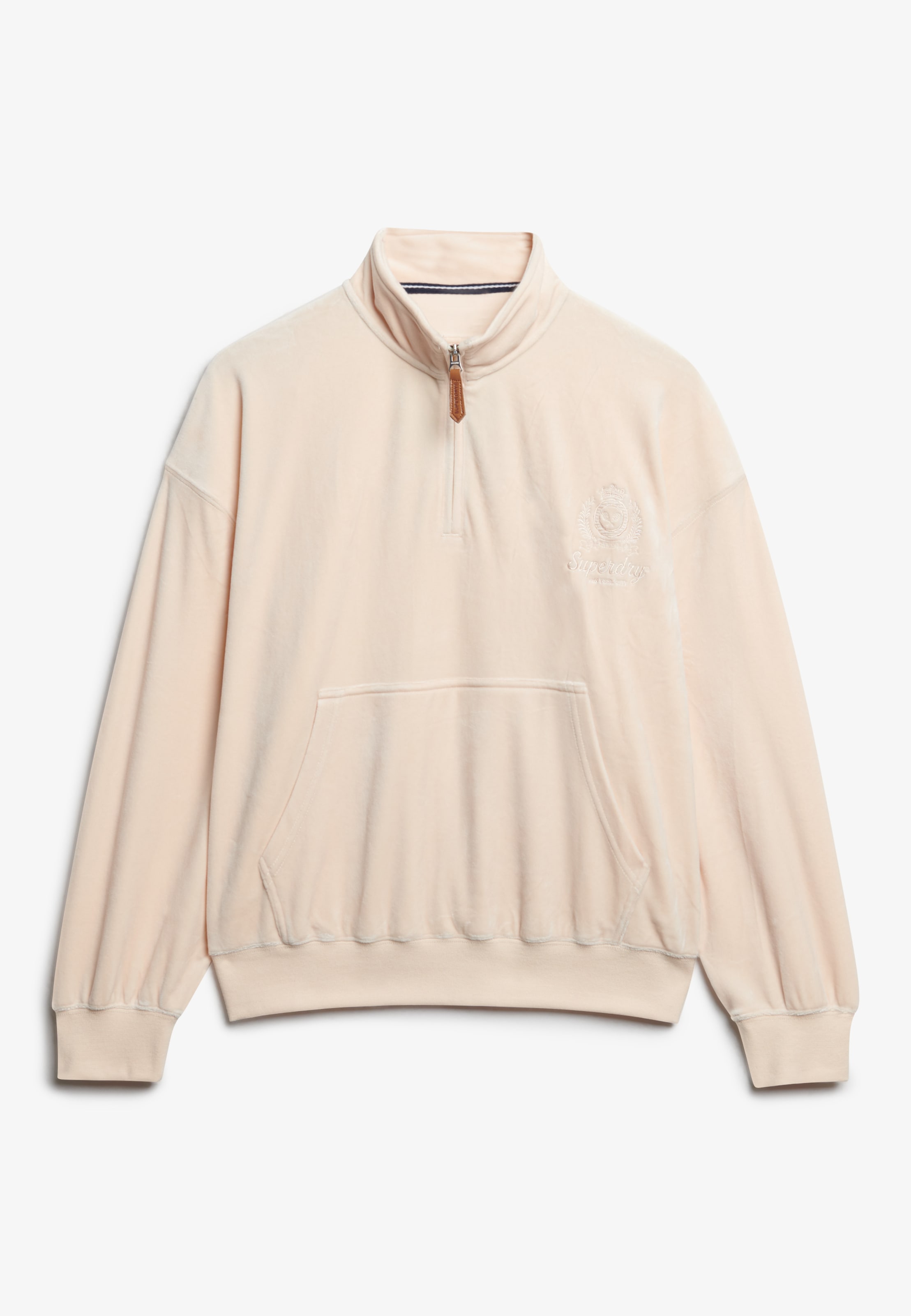 Superdry Sweatshirt »COUNTRY CLUB VELOUR 1/4 ZIP«