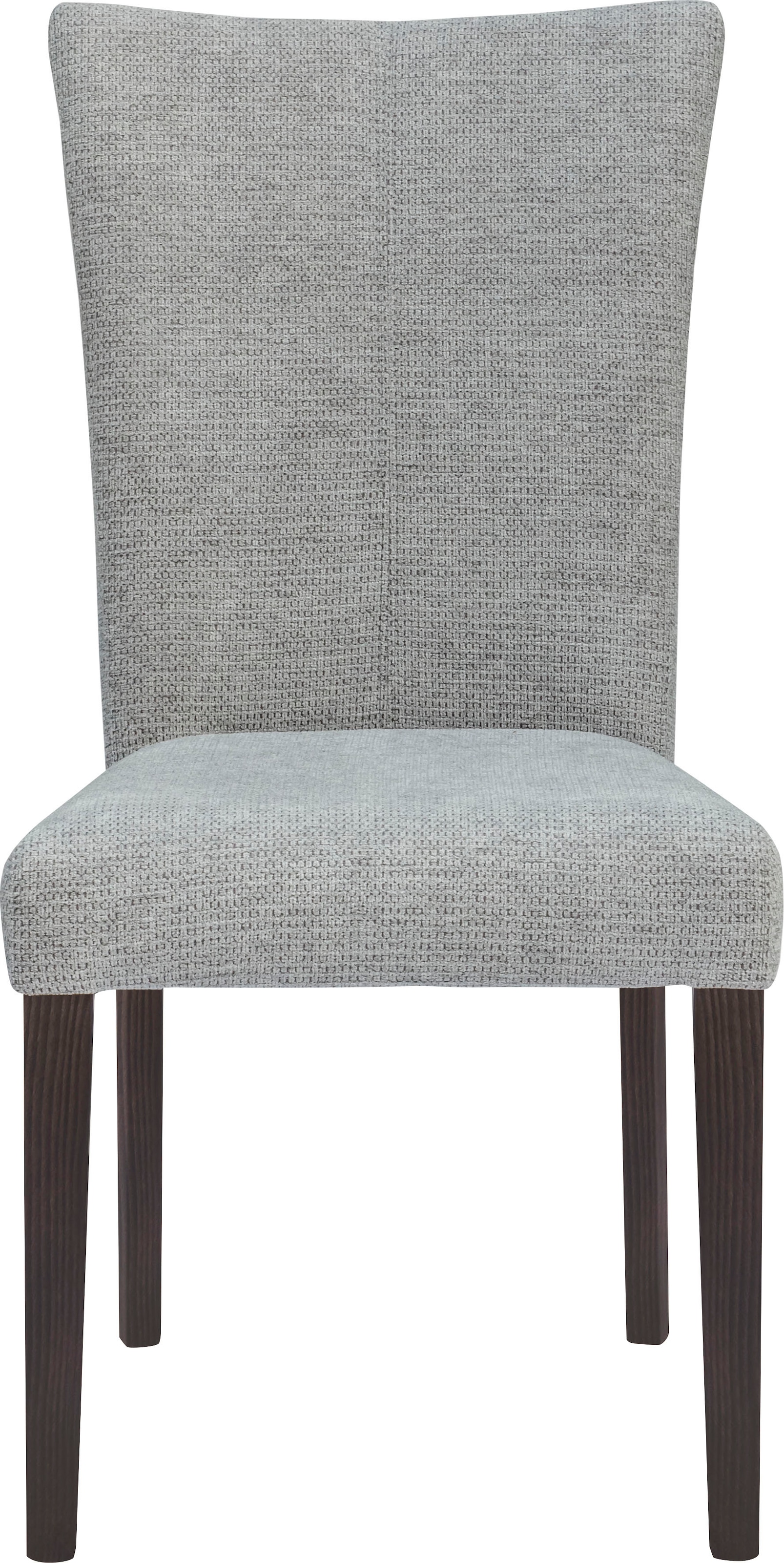 Home affaire Chaise à 4 pieds »Aspen« (Set) 2 cuisBeine aus massiver Buche, wengefarben lackiert