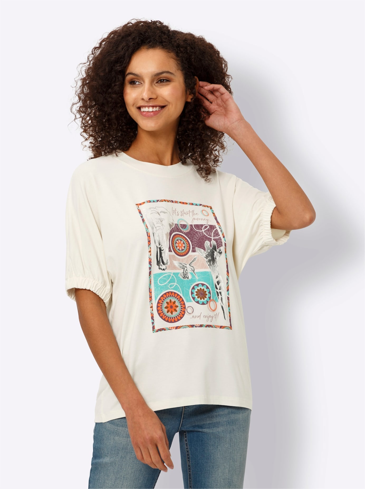 heine Kurzarmshirt »Shirt«, (1 tlg.)