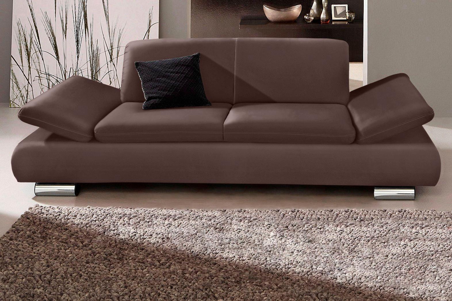 Max Winzer® 2-Sitzer »Toulouse modern und bequem, aktuelles Design, hoher Sitzkomfort«, mit klappbaren Armlehnen, Breite 190 cm
