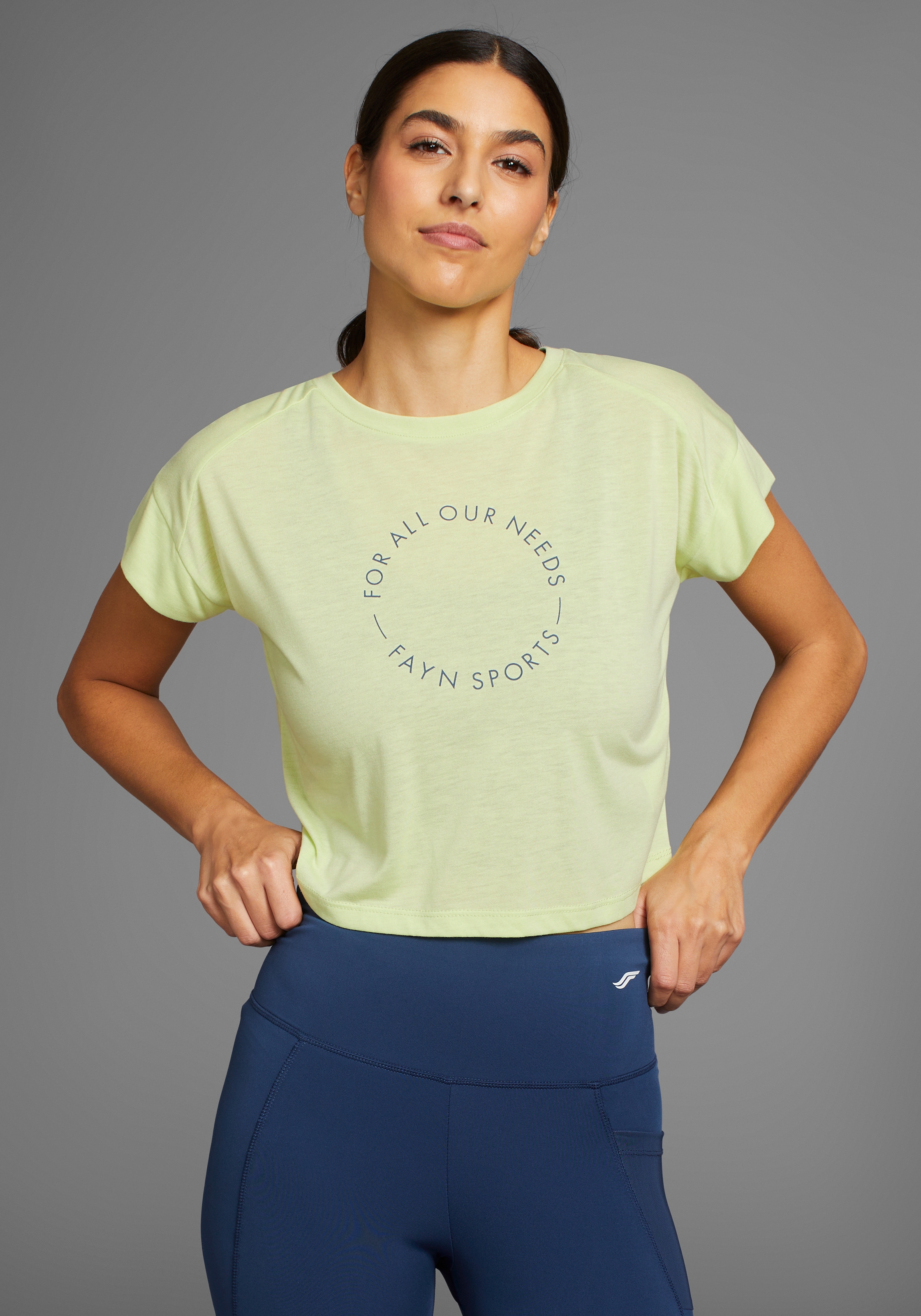 FAYN SPORTS Funktionsshirt »Cropped Top«