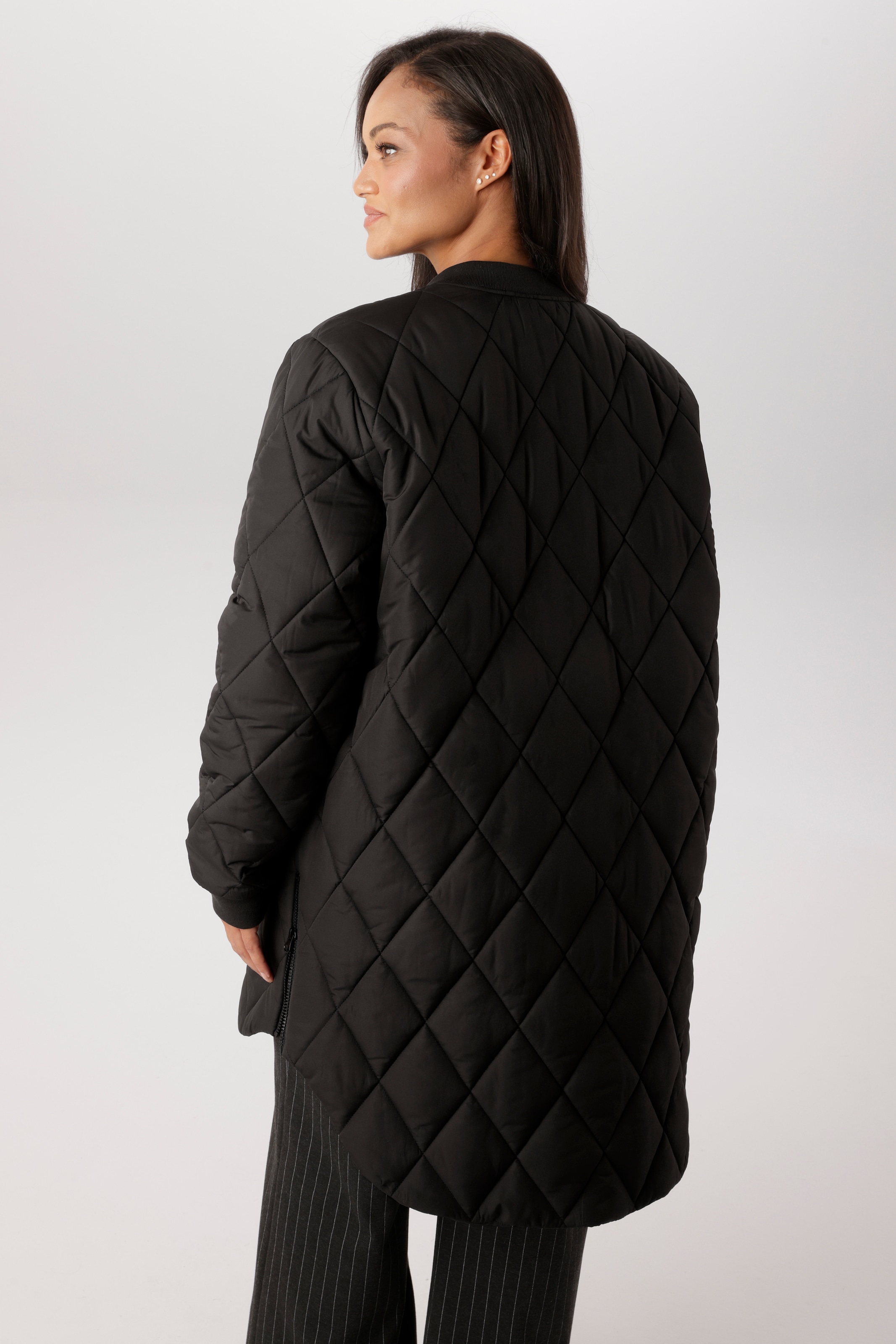Aniston PLUS Steppjacke ohne Kapuze perfekt für den Übergang - NEUE KOLLEKTION