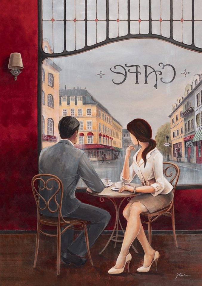 Image of Home affaire Leinwandbild »Café«, 60/80 cm bei Ackermann Versand Schweiz