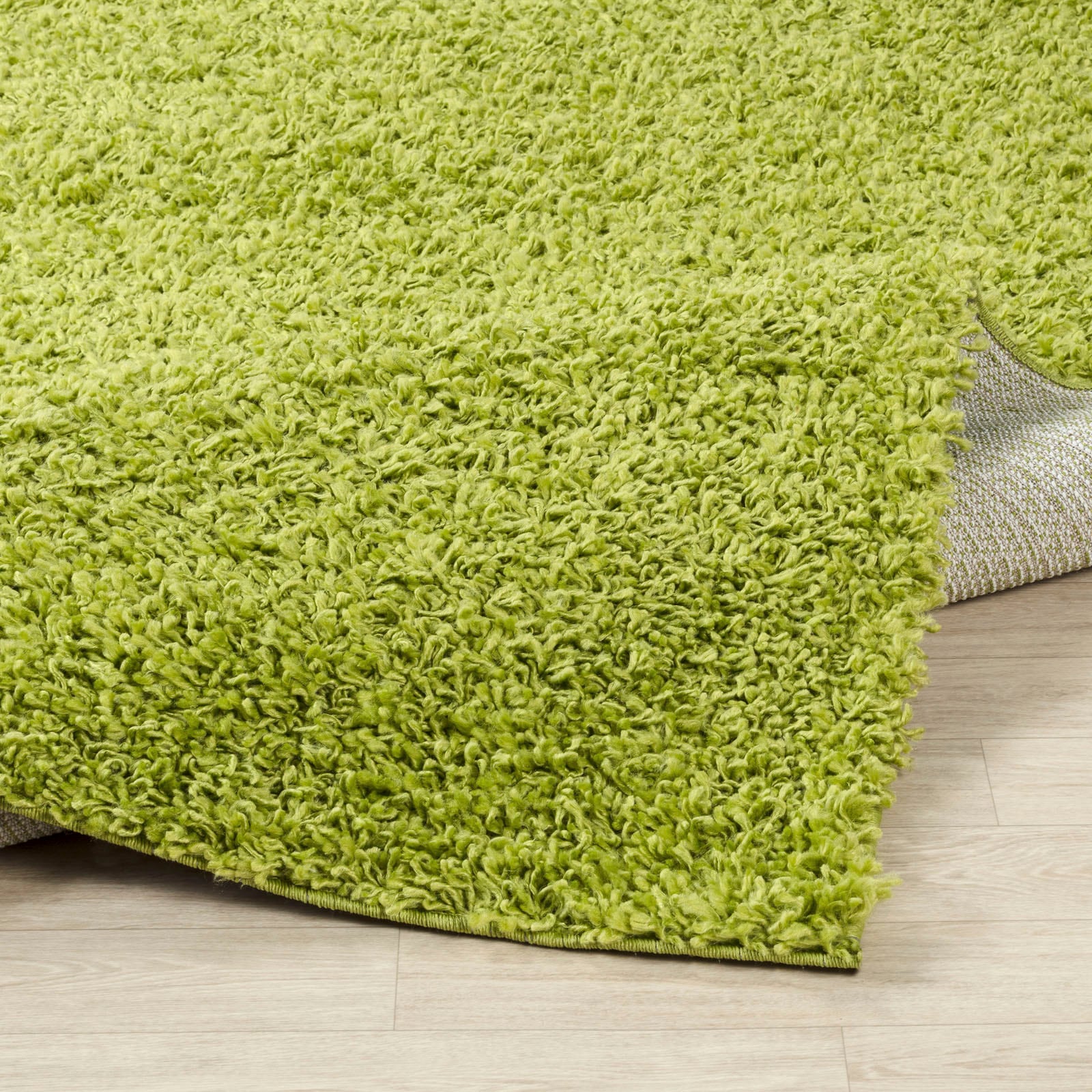 Surya Hochflor-Teppich »UNI CHIC 2307«, rechteckig, Flauschig, Langflor, Weich, Wohnzimmer Flurteppich, Grün