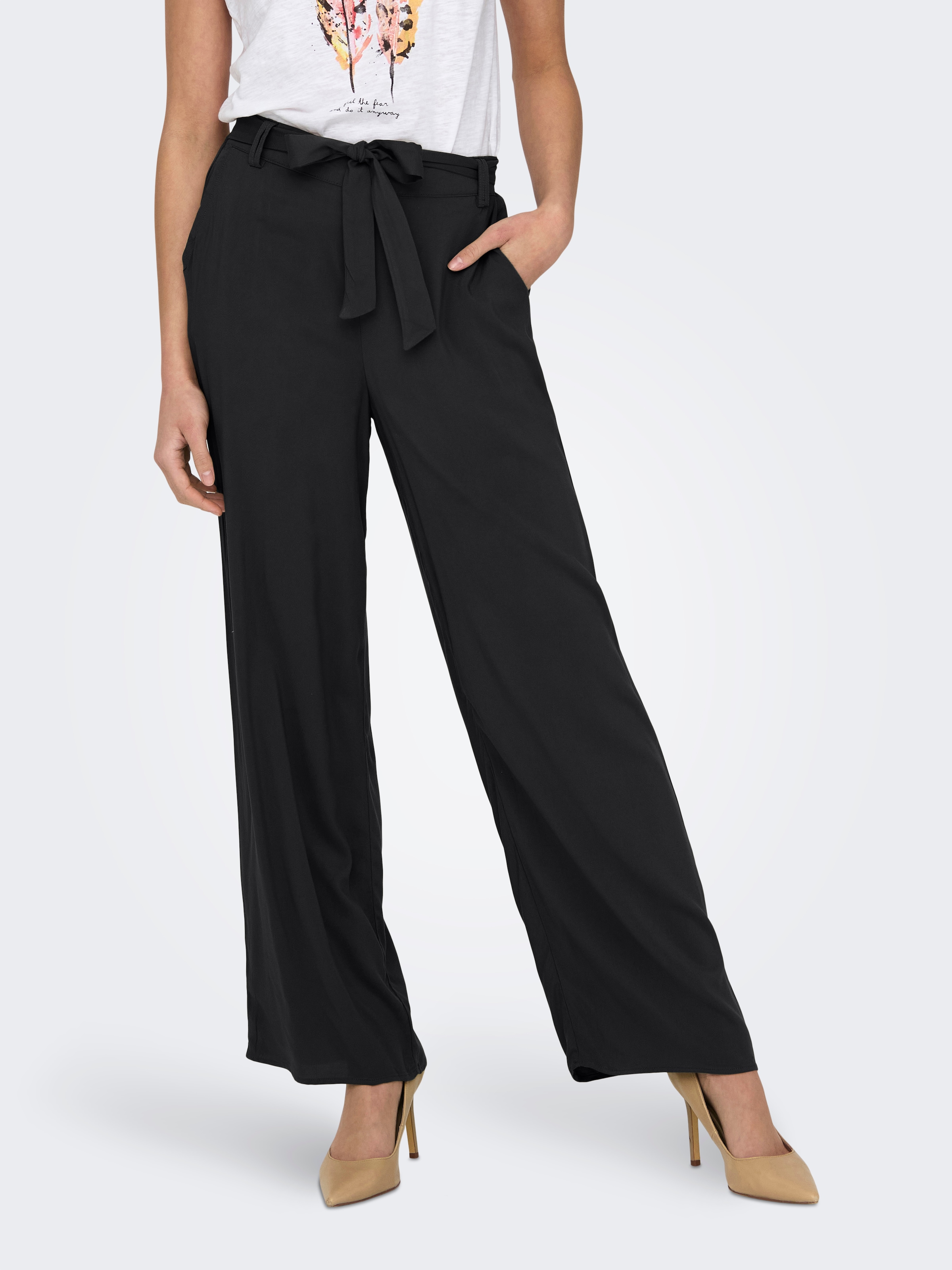 ONLY Palazzohose »ONLNOVA LIFE PALAZZO PANT SOLID PTM«