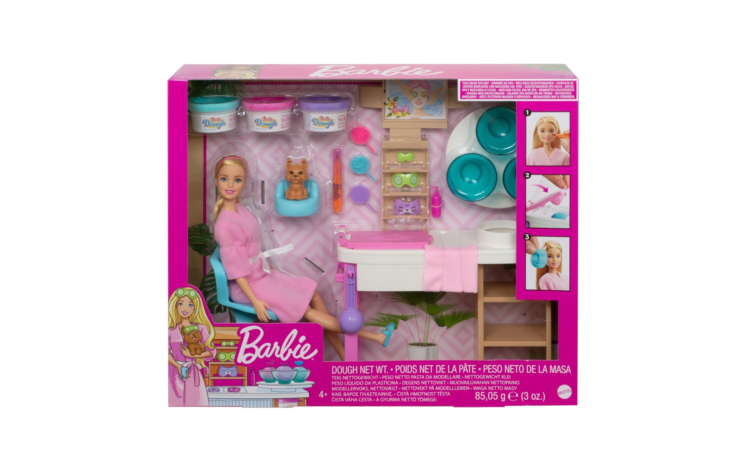 Barbie Spielwelt »Wellness Gesichtsmasken«, (Set)