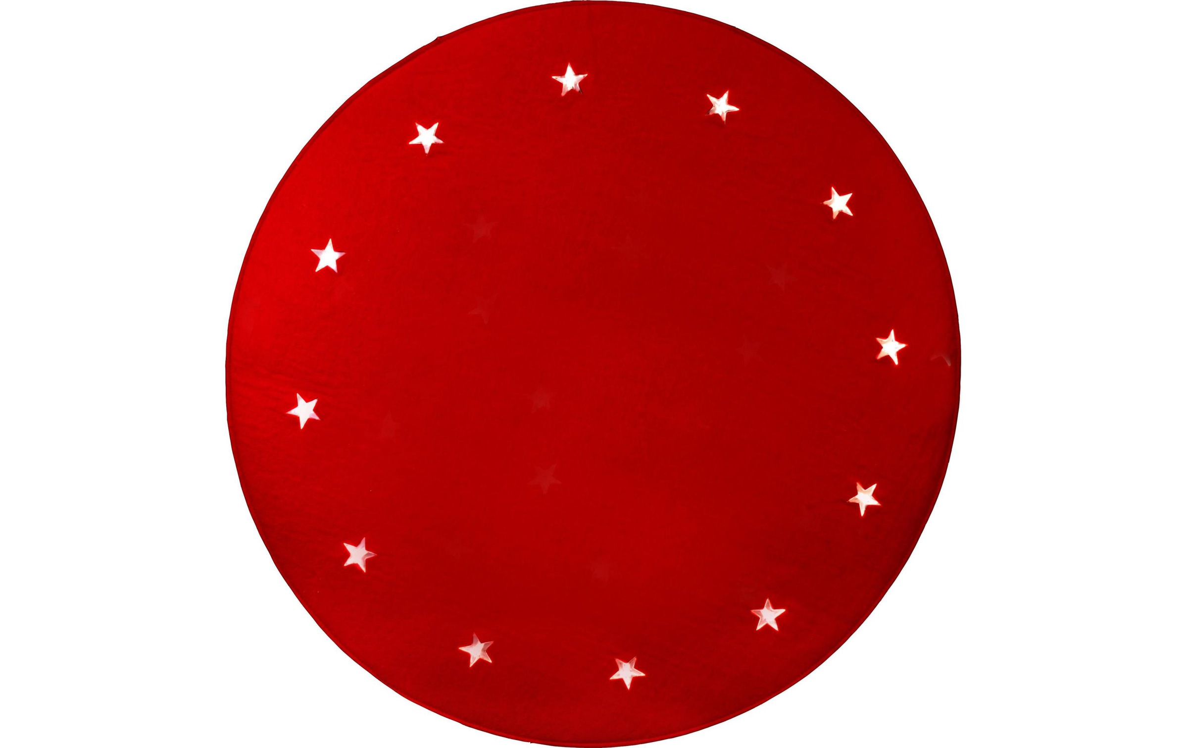 Image of STAR TRADING Baumteppich »Granne Rot«, rund, 12 mm Höhe bei Ackermann Versand Schweiz
