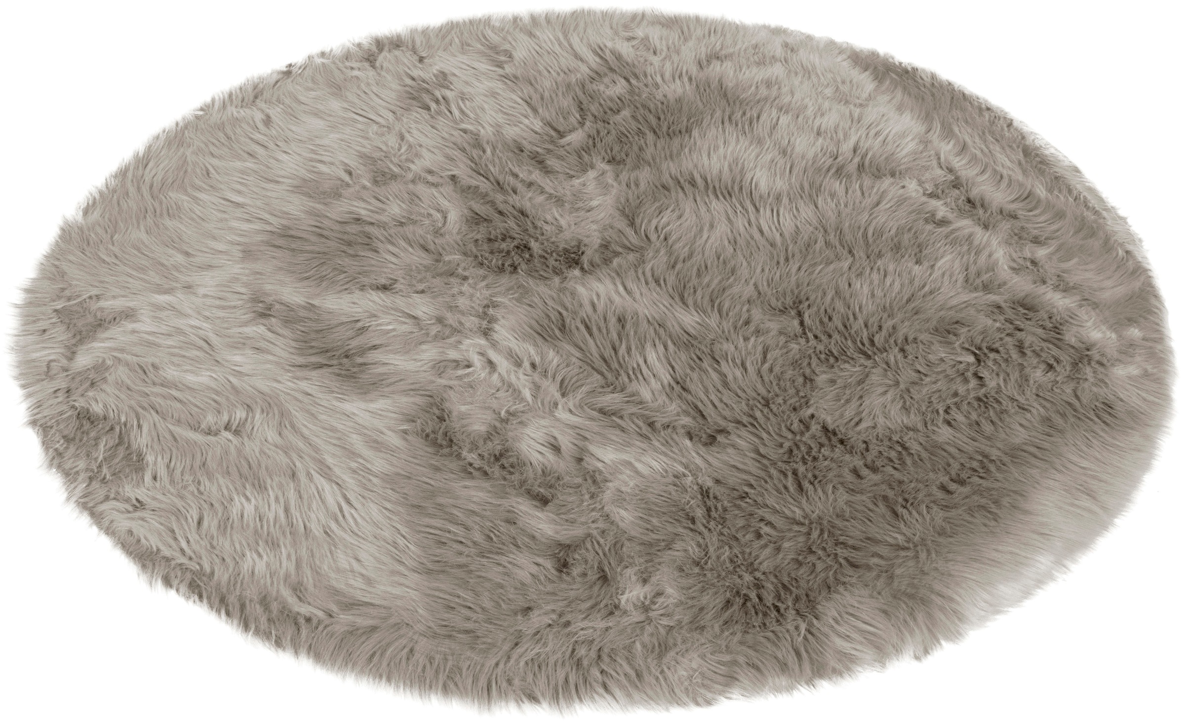 Home affaire Fellteppich »Valeria«, rund, 60 mm Höhe, Kunstfell Teppich, besonders weich und flauschig, fussbodenheizungsgeeignet, pflegeleicht, ideale Teppiche für Wohnzimmer, Schlafzimmer und Esszimmer