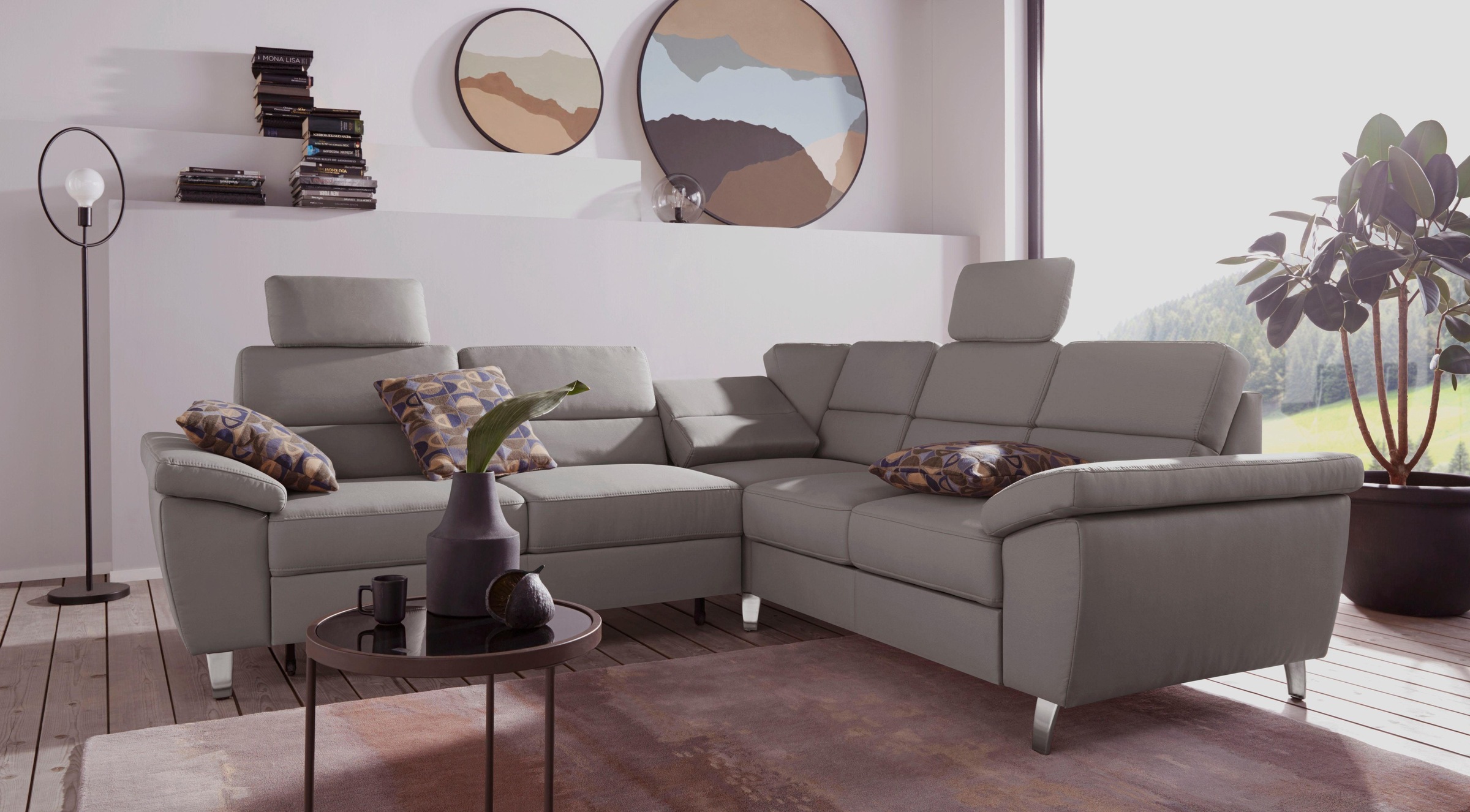 sit&more Ecksofa »Sorano L-Form«, wahlweise mit Bett- und Relaxfunktion, inkl. Bettkasten