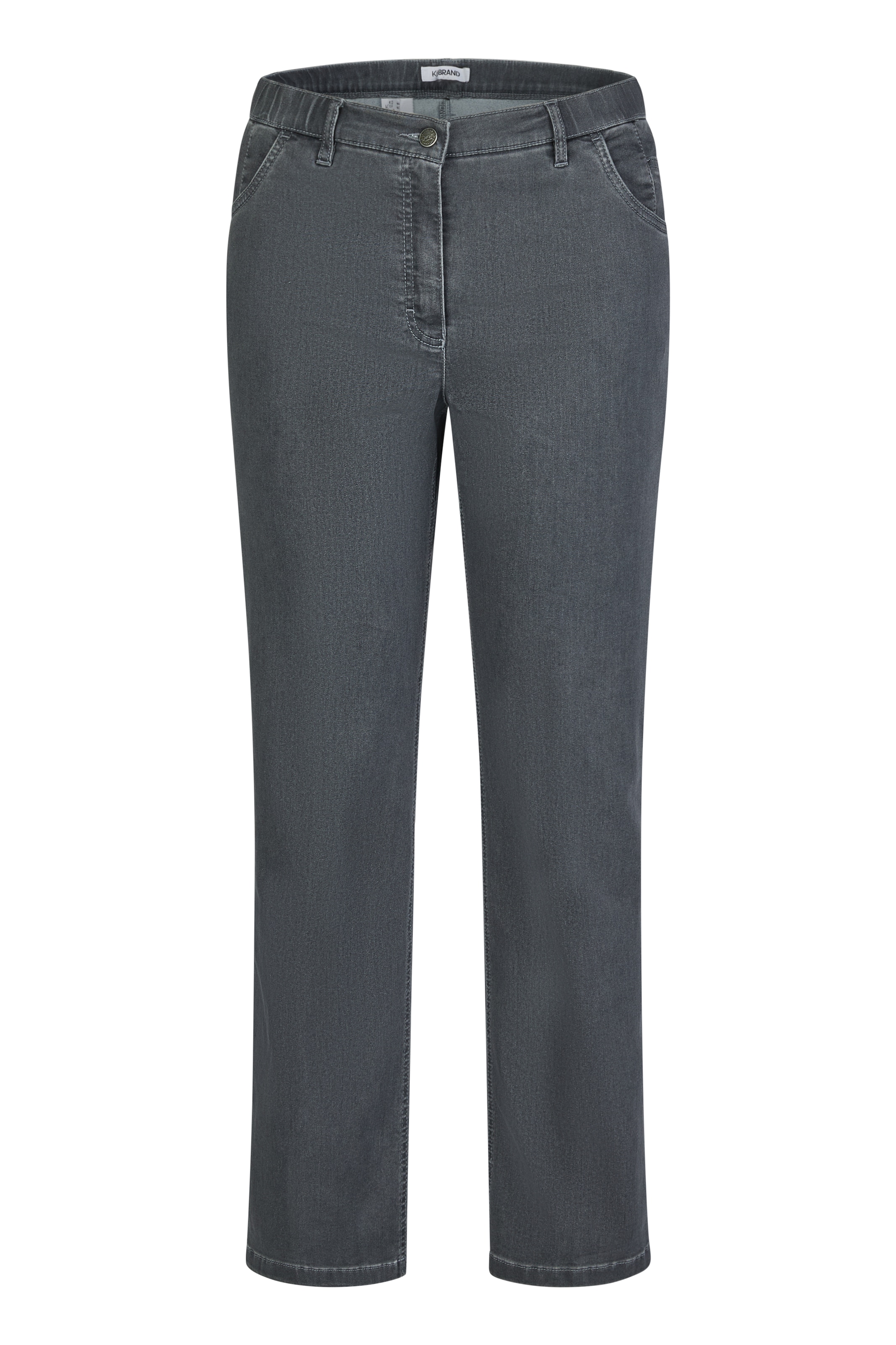 KjBRAND Jeans droit »Jeans Betty straight leg« Très confortable grâce au super stretch en coton, aspect satin